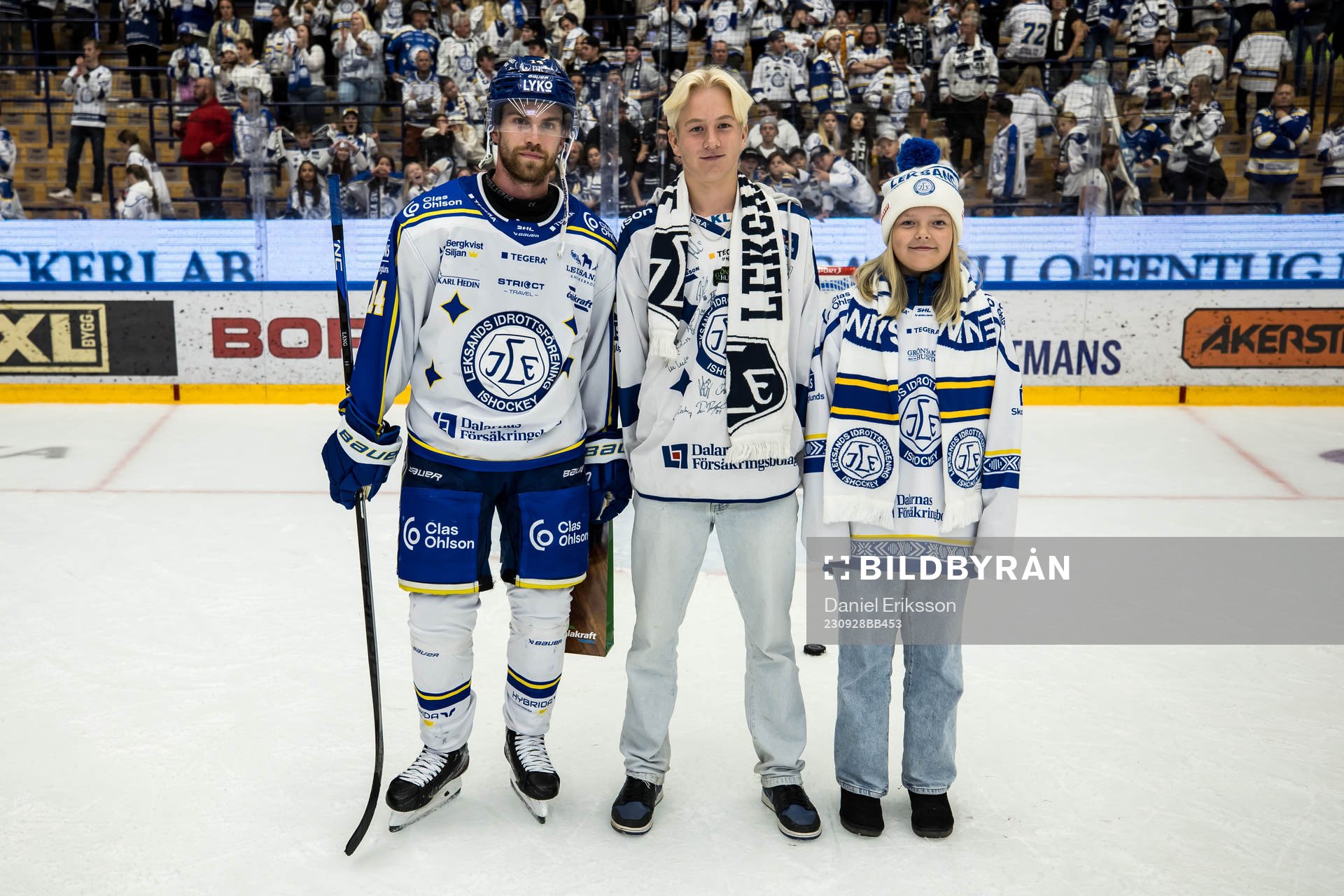Leksands Oskar Lang utsedd till matchens lirare
