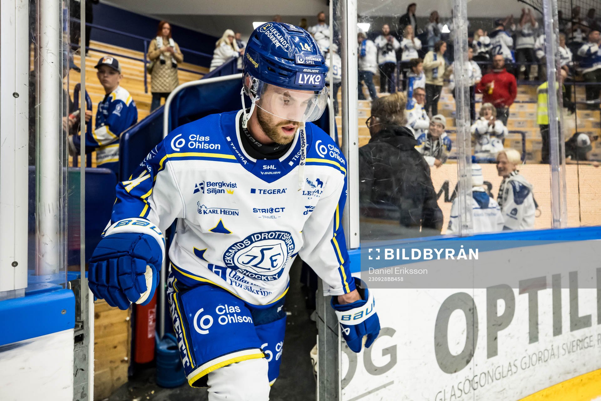 Leksands Oskar Lang utsedd till matchens krigare