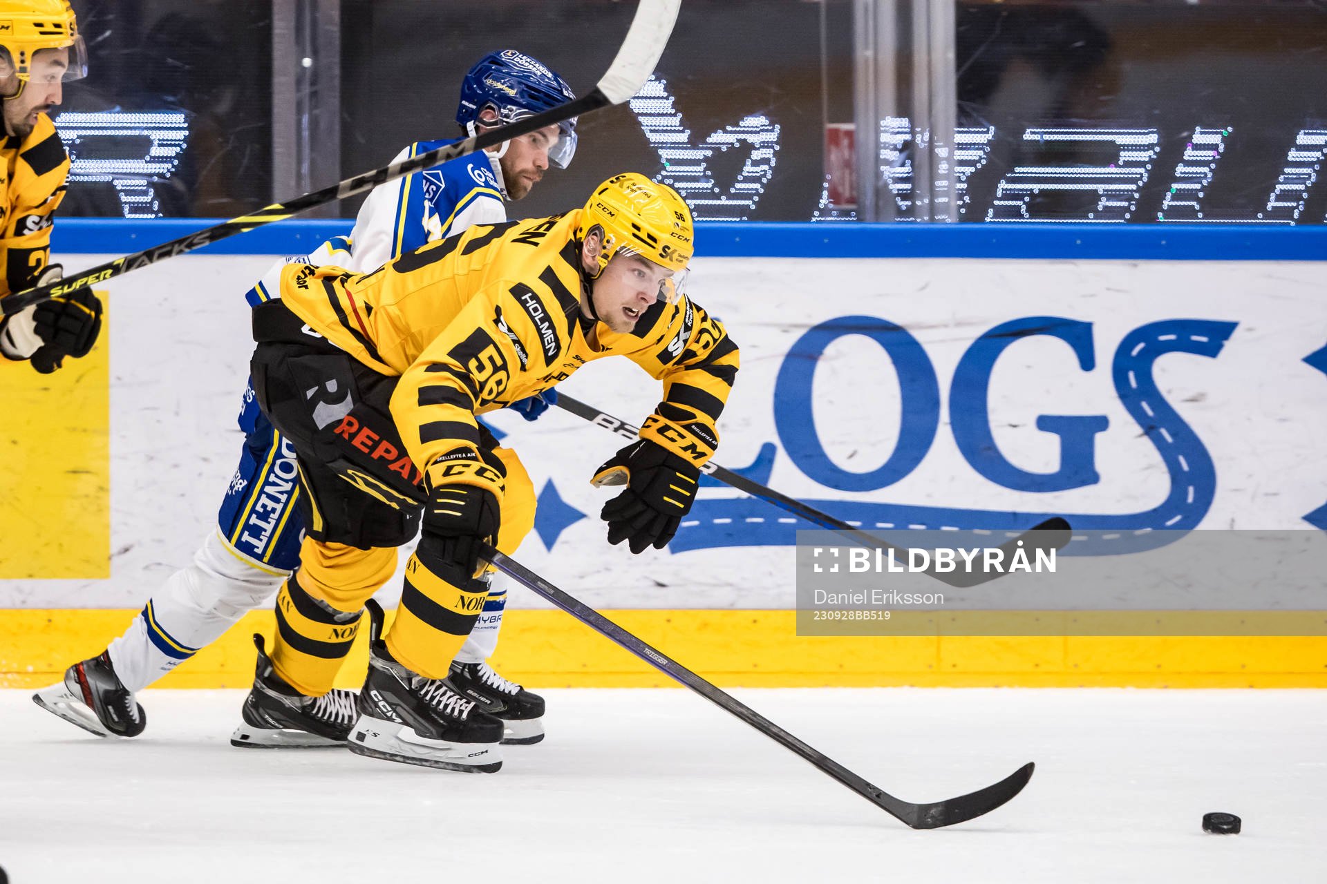 Skellefteås Anton Olsson och Leksands Oskar Lang