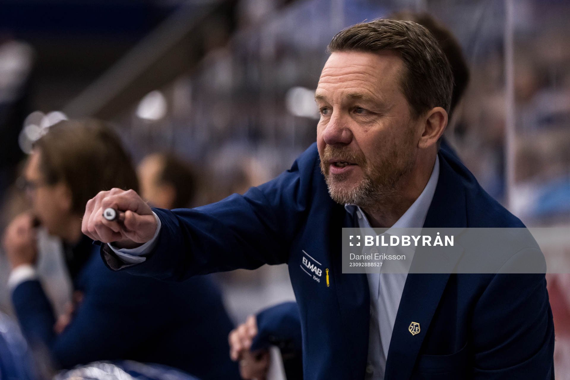 Leksands assisterande tränare Charles Berglund