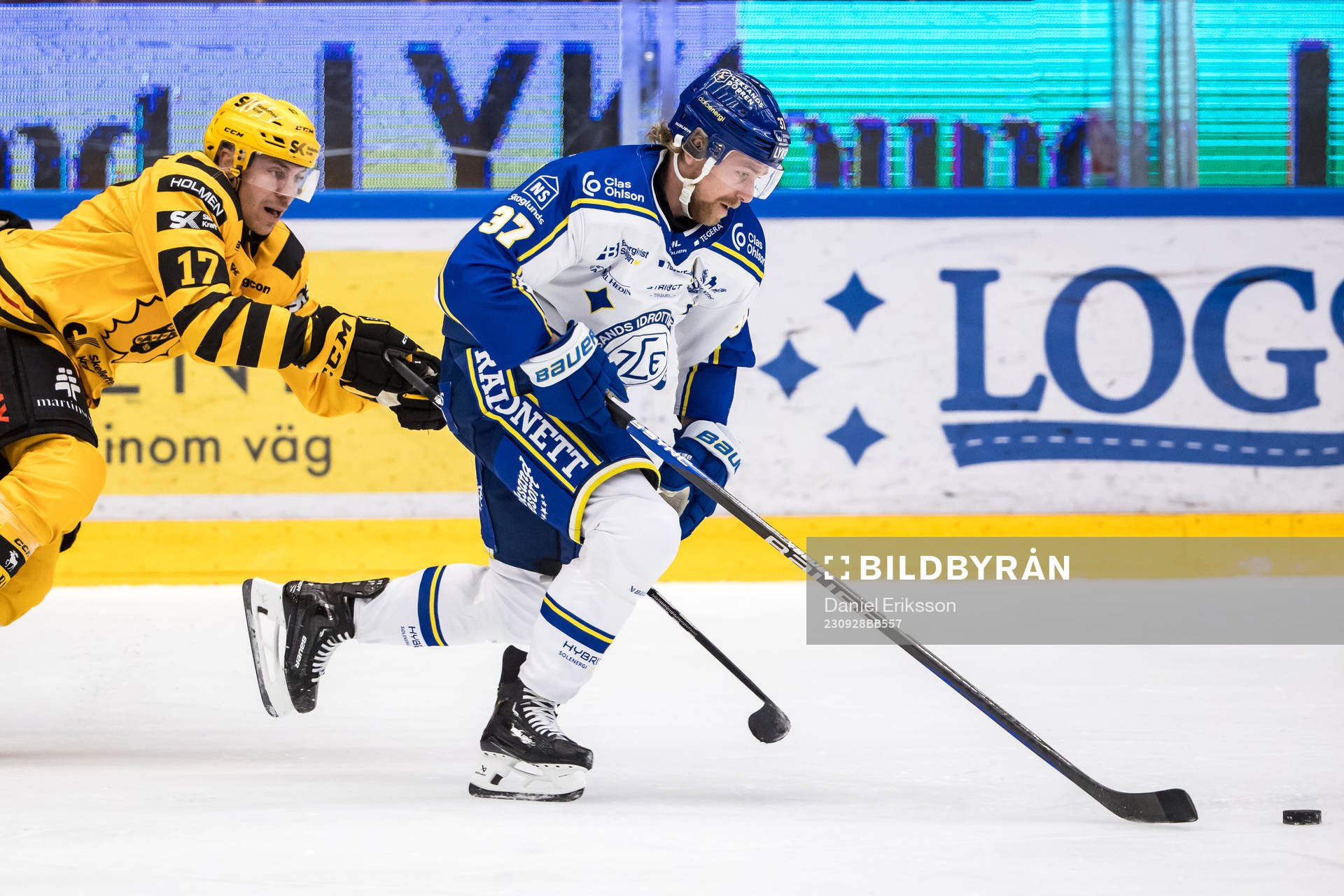 Skellefteås Pär Lindholm och Leksands Anton Lindholm