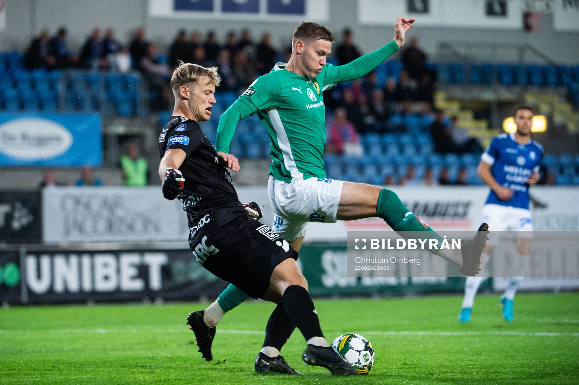Trelleborgs målvakt Kasper Thiesson Kristensen och