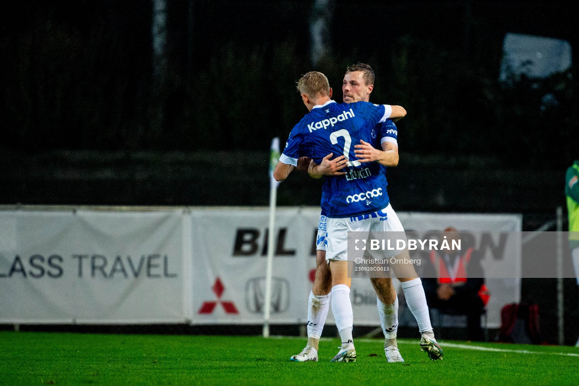 Trelleborgs Nicolas Mortensen jublar
