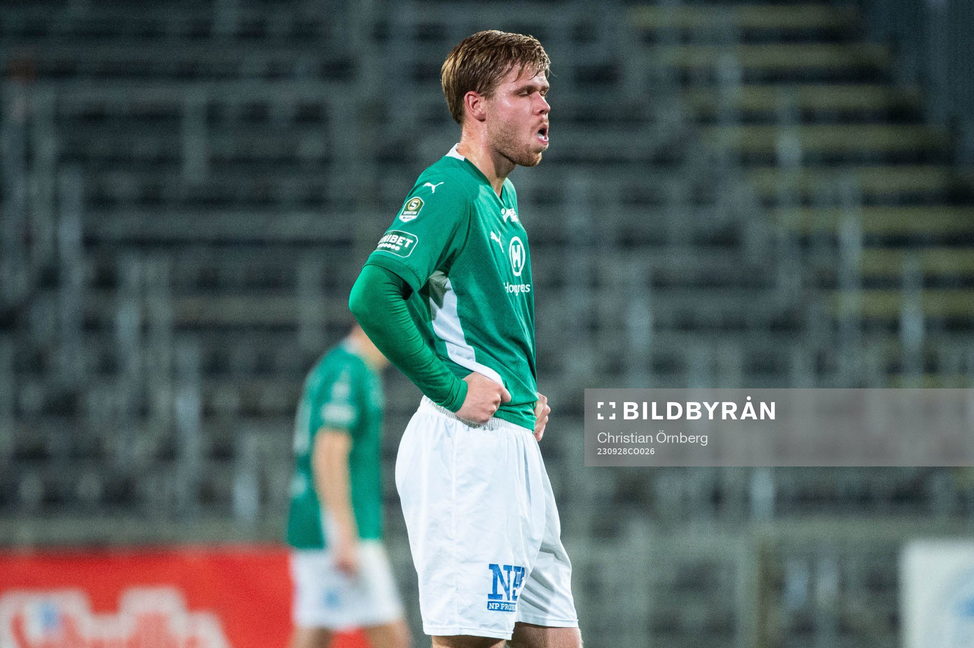 Jönköpings Södras Anton Thorsson deppar