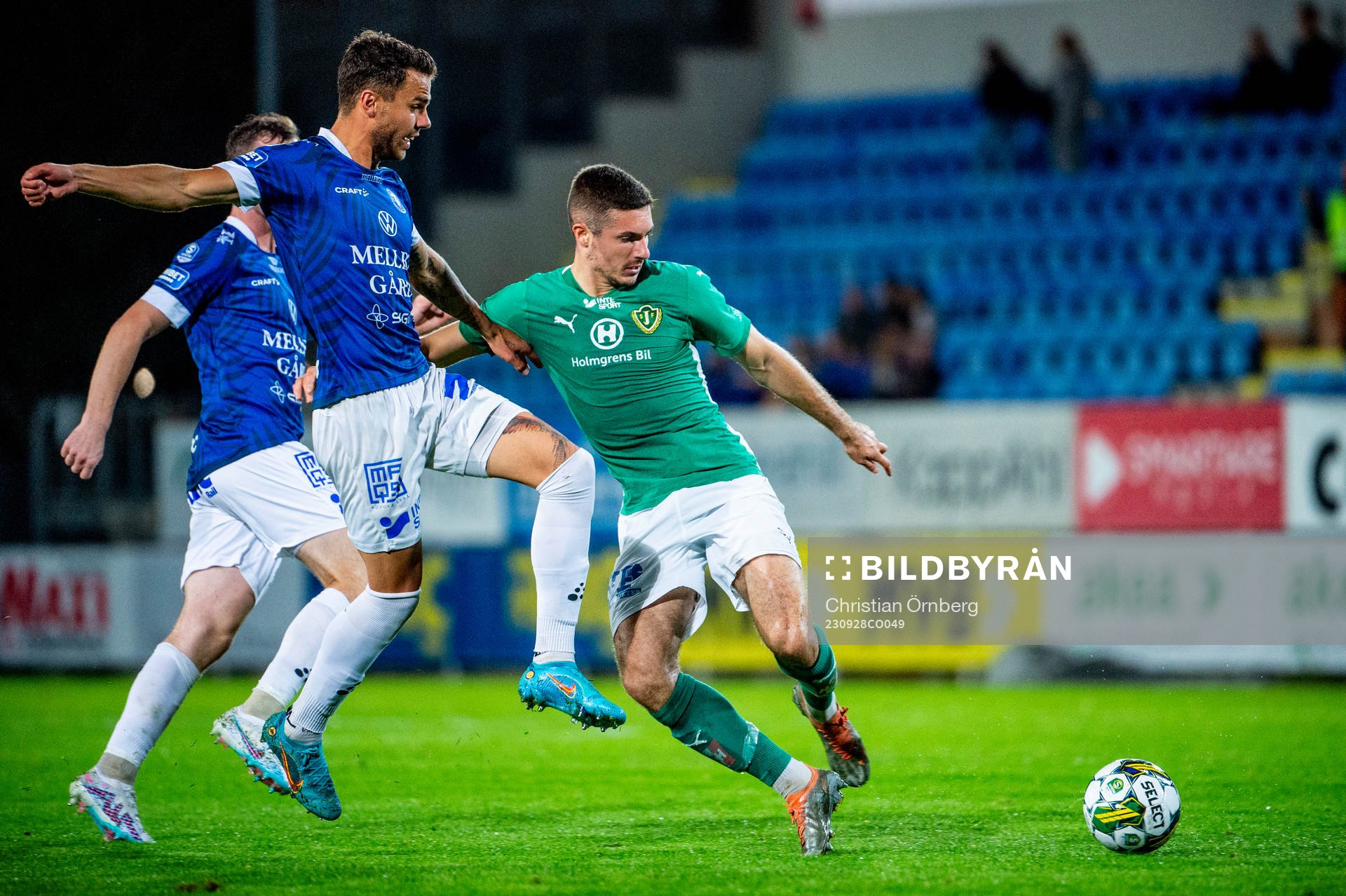 Trelleborgs Herman Hallberg mot Jönköpings Södras Marko