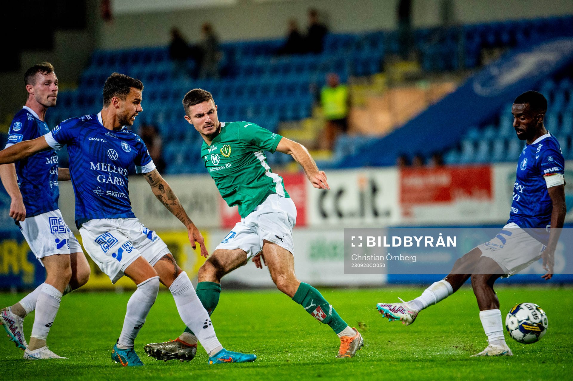 Trelleborgs Herman Hallberg och Mohammed Khalid Saeid mot