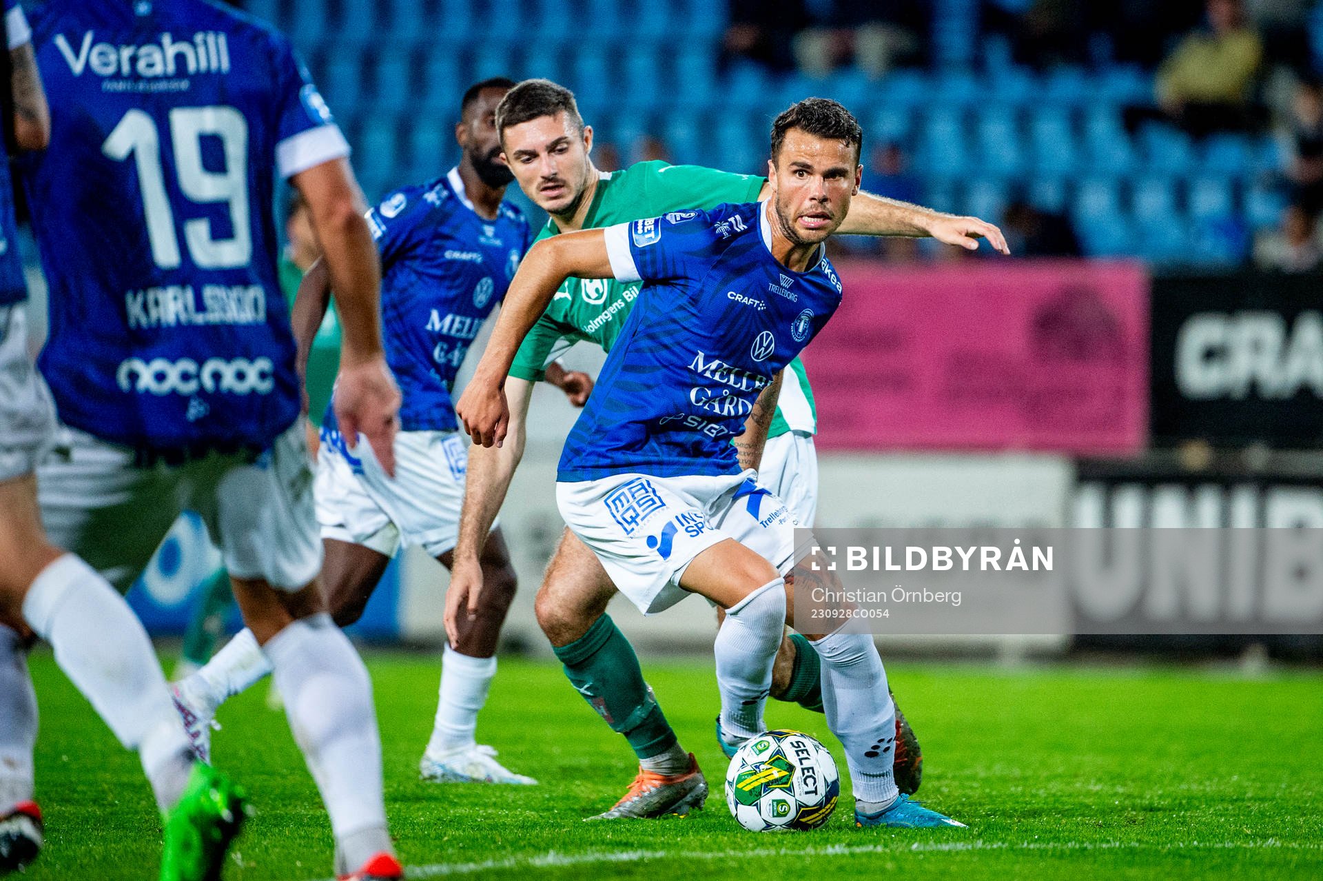 Trelleborgs Herman Hallberg mot Jönköpings Södras Marko
