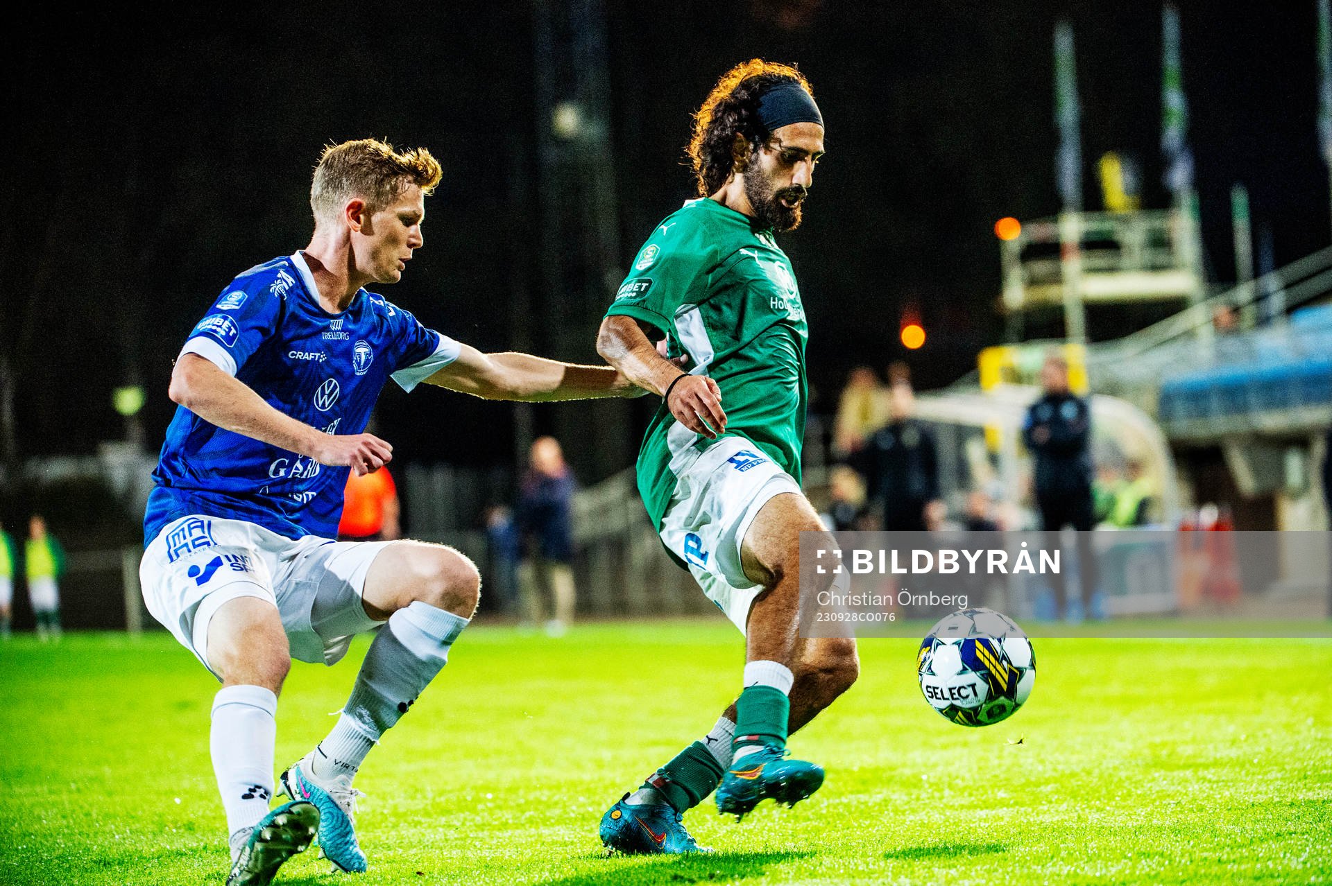 Jönköpings Södras Hady Saleh Karim mot Trelleborgs