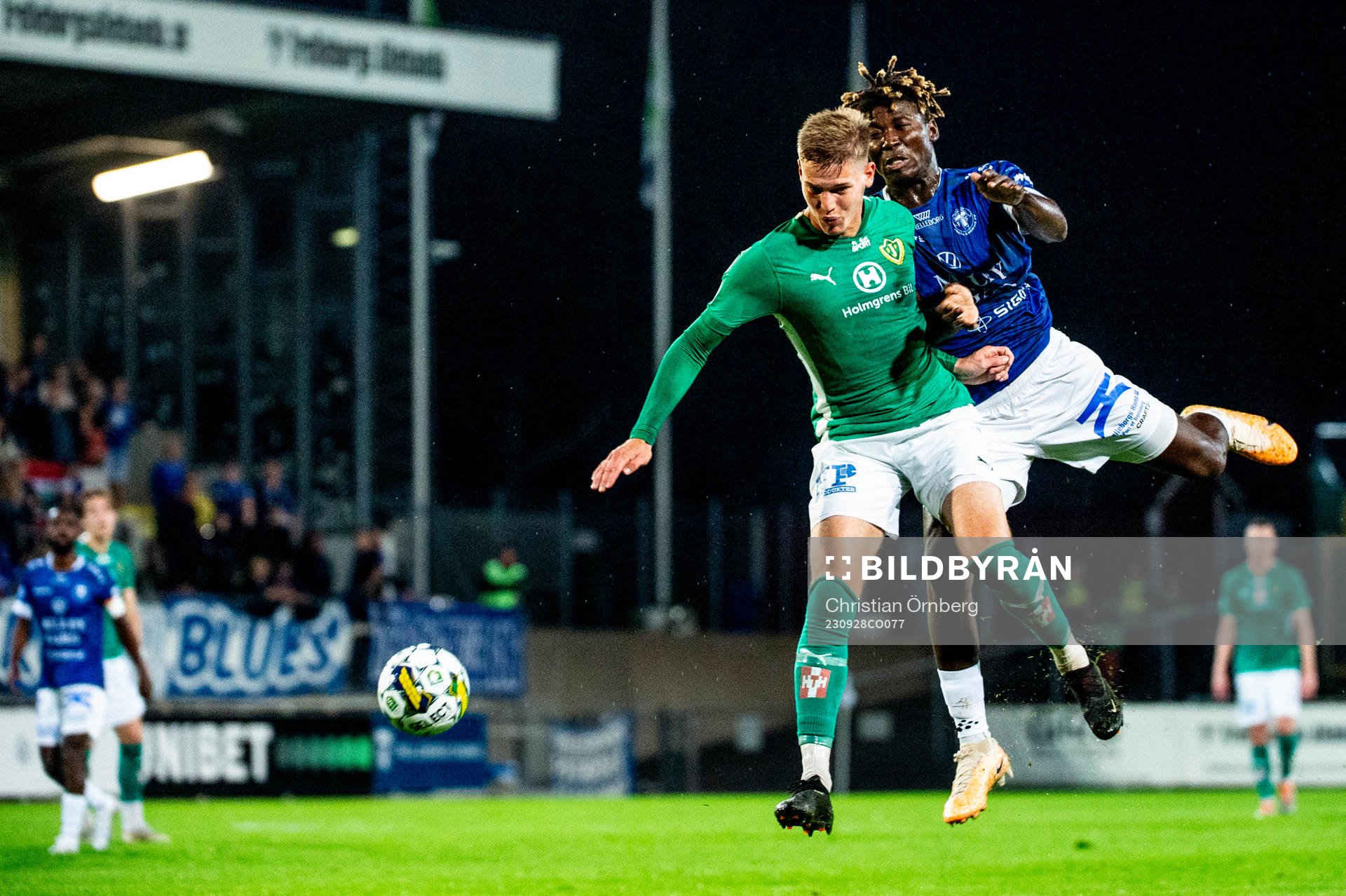 Jönköpings Södras Taylor Silverholt mot Trelleborgs Abel
