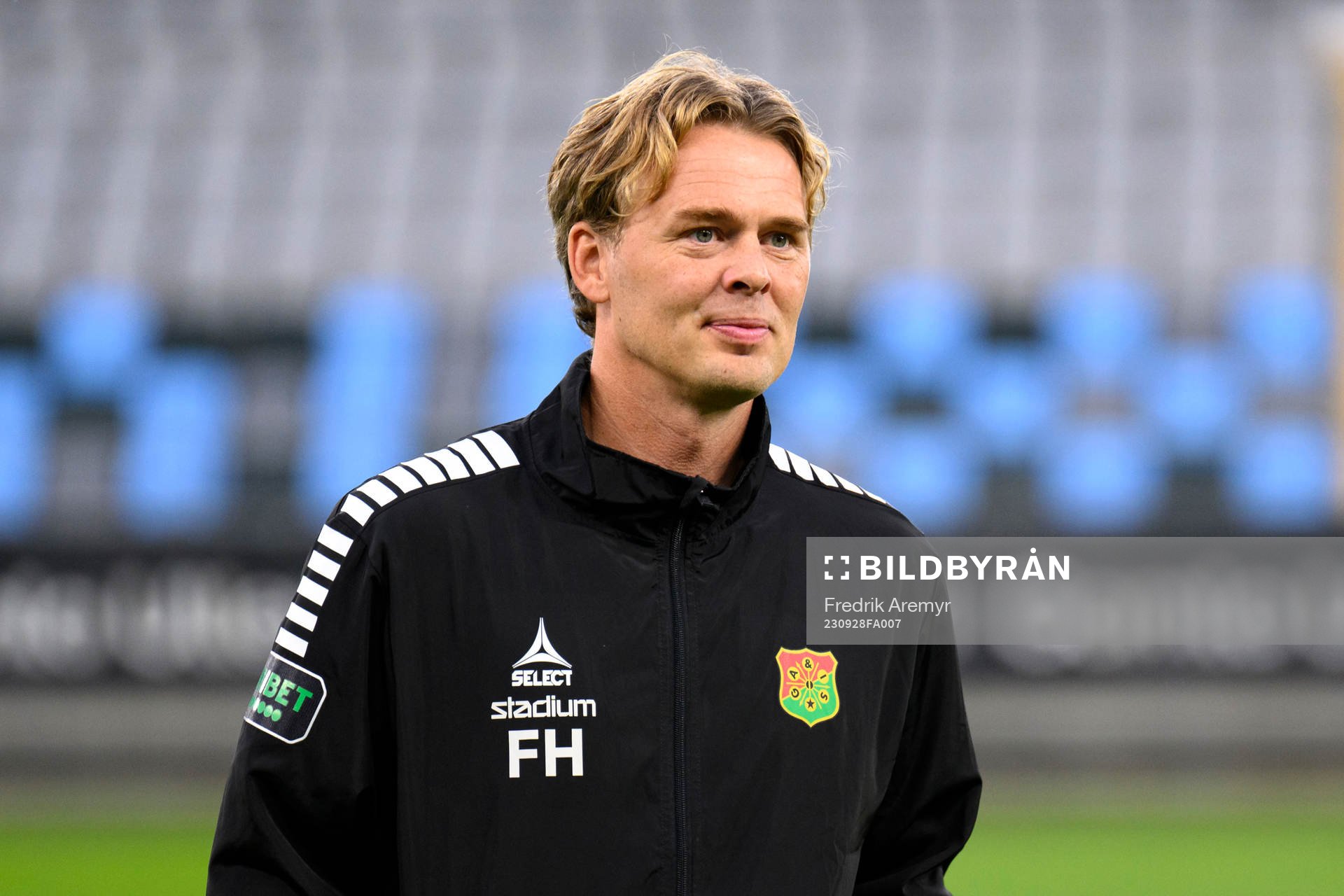 GAIS tränare Fredrik Holmberg