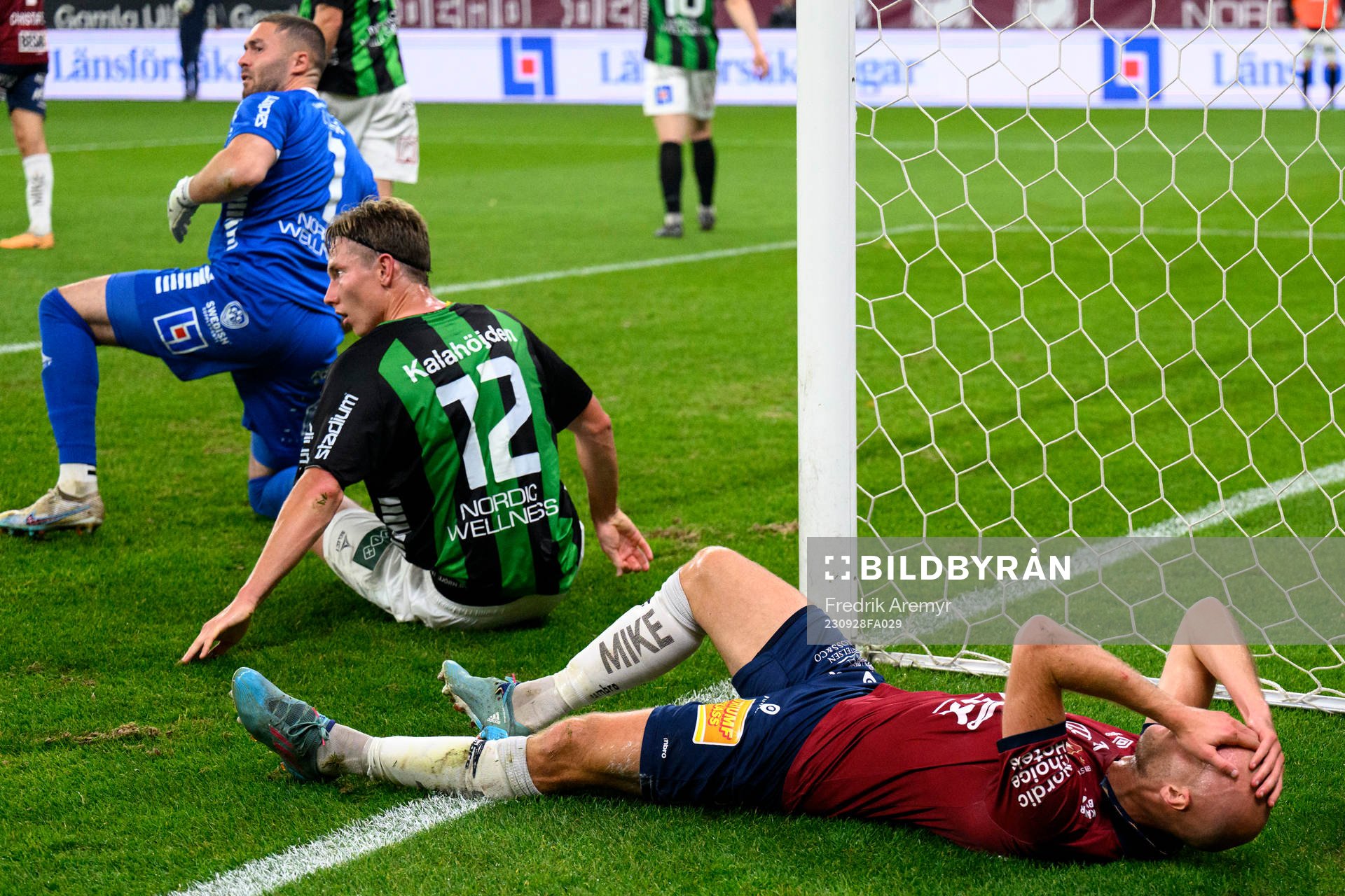 Örgrytes Jonathan Drott har ont