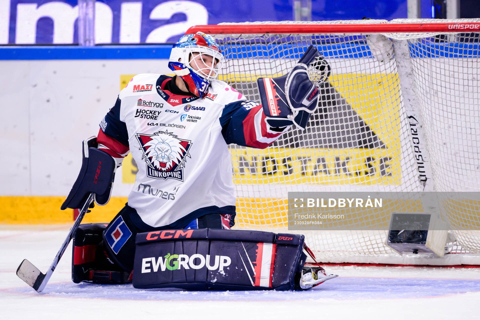 Linköpings målvakt Jesper Myrenberg
