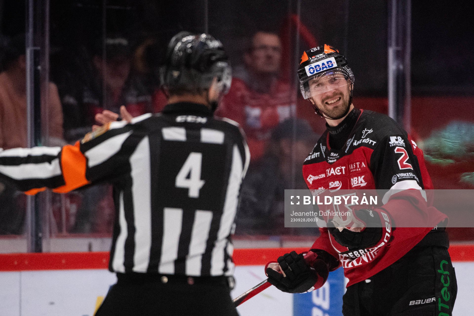 Örebros Rasmus Rissanen reagerar