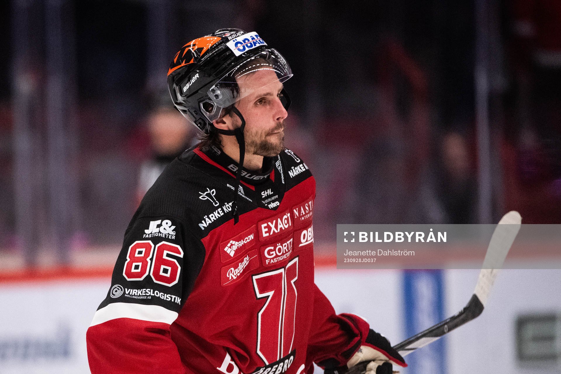 Örebros Mathias Bromé deppar