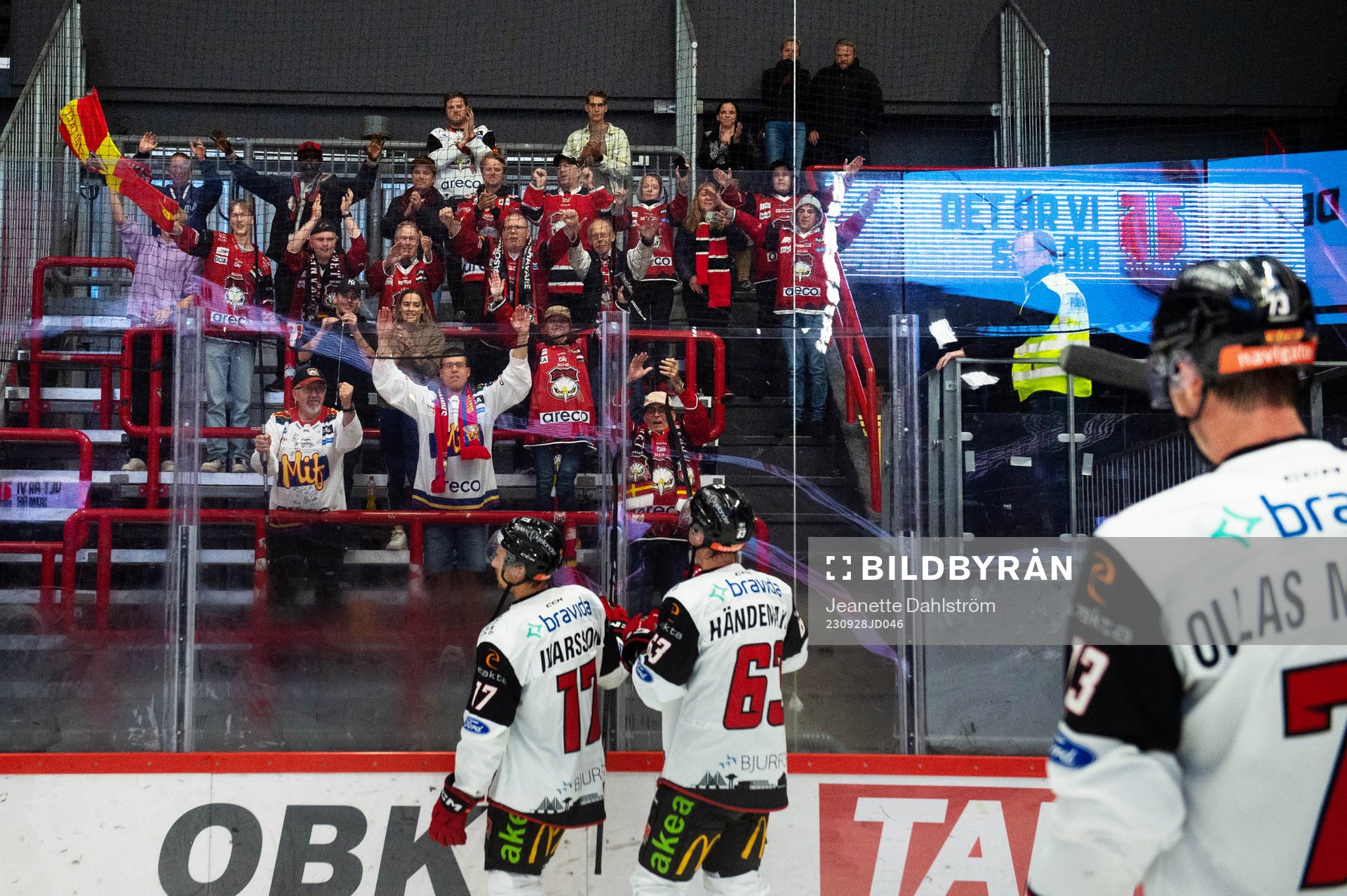Malmö Redhawks tackar supportarna