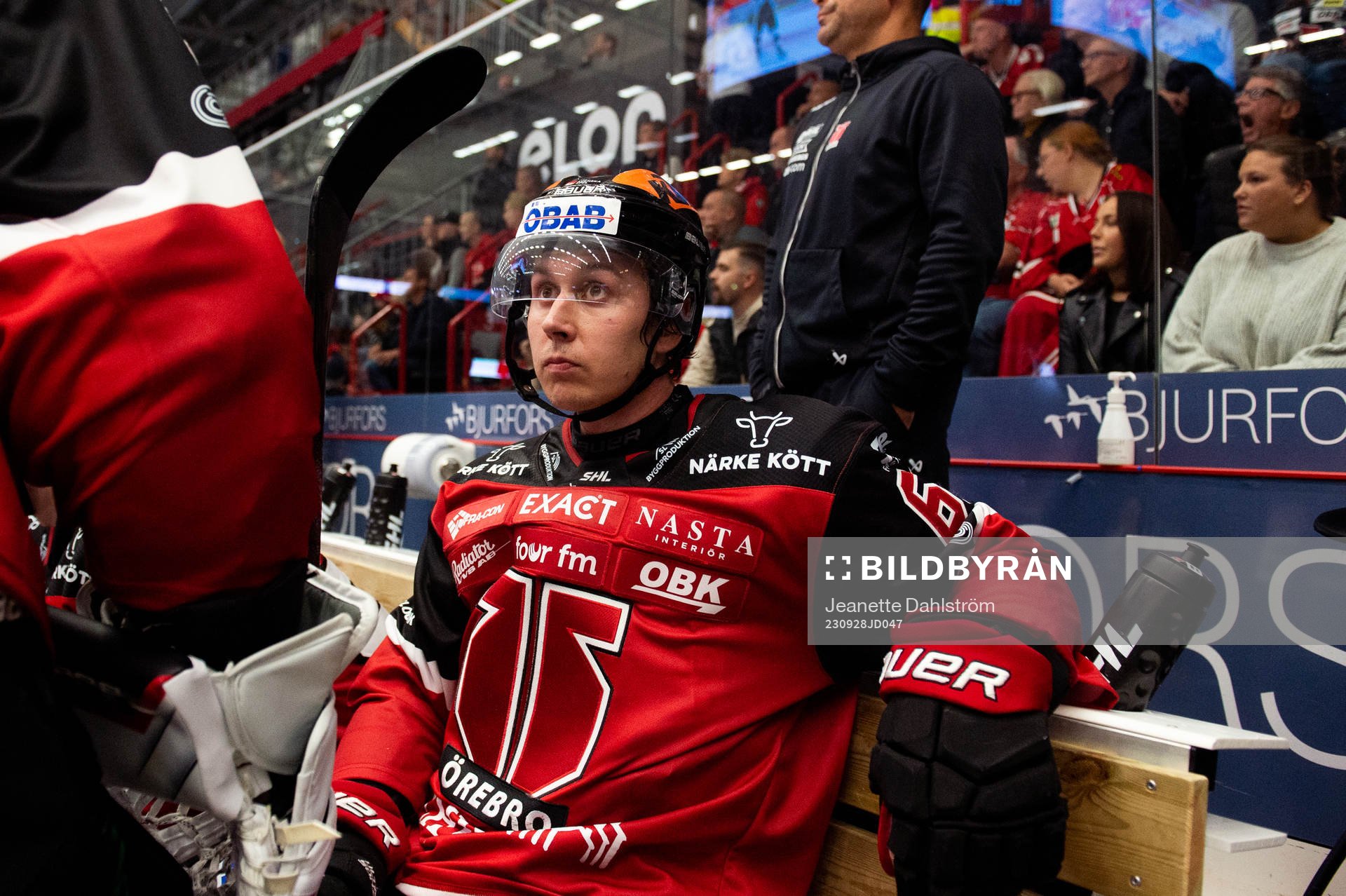 Örebros Filip Berglund deppar