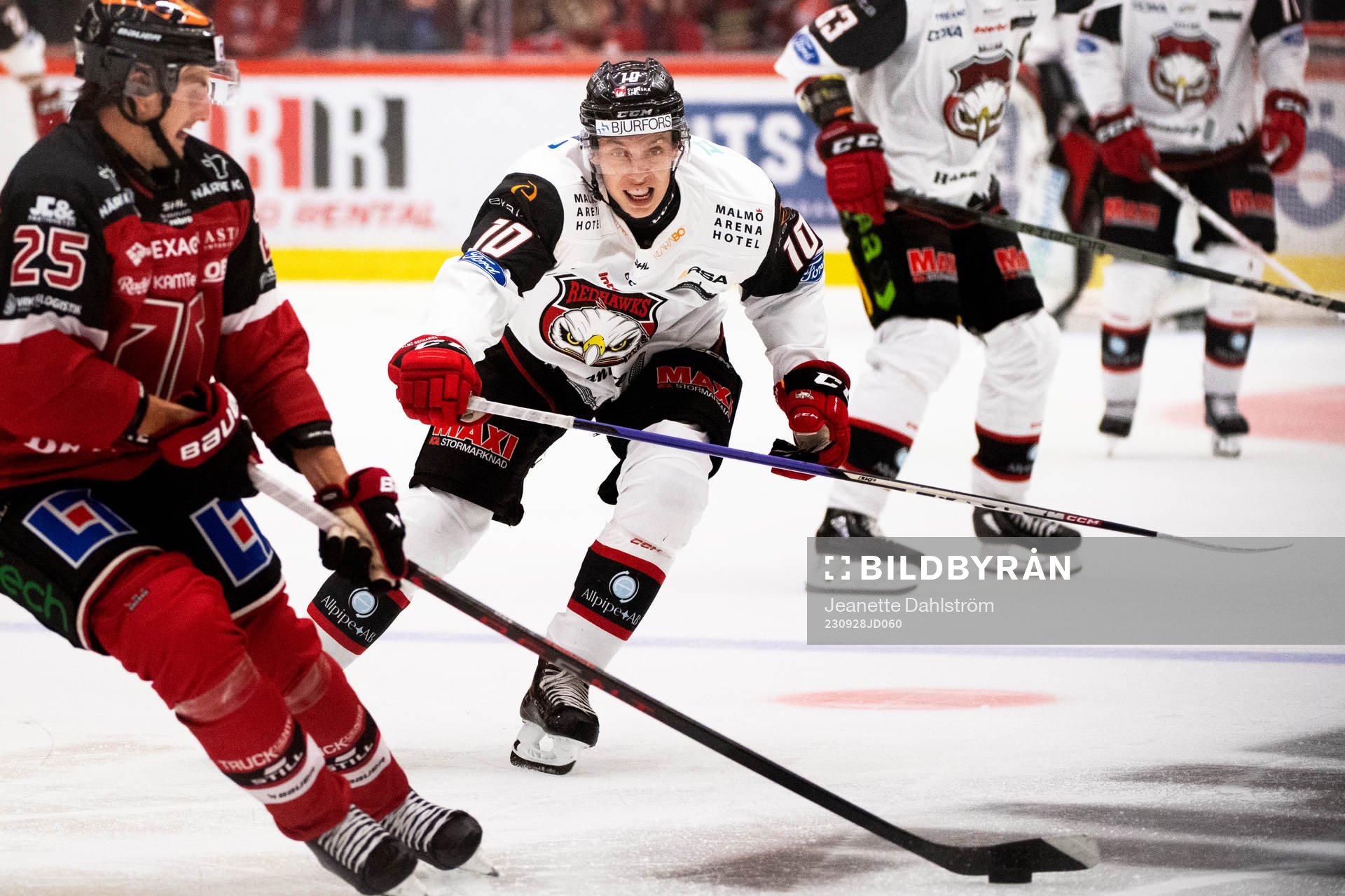 Örebros Philip Holm och Malmö Redhawks William Von
