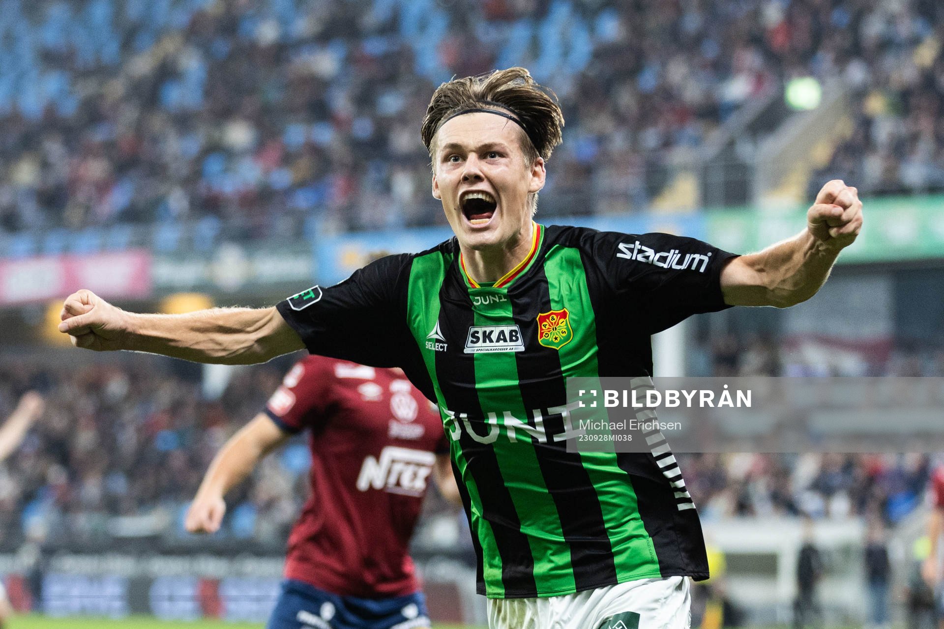 GAIS Axel Henriksson jublar