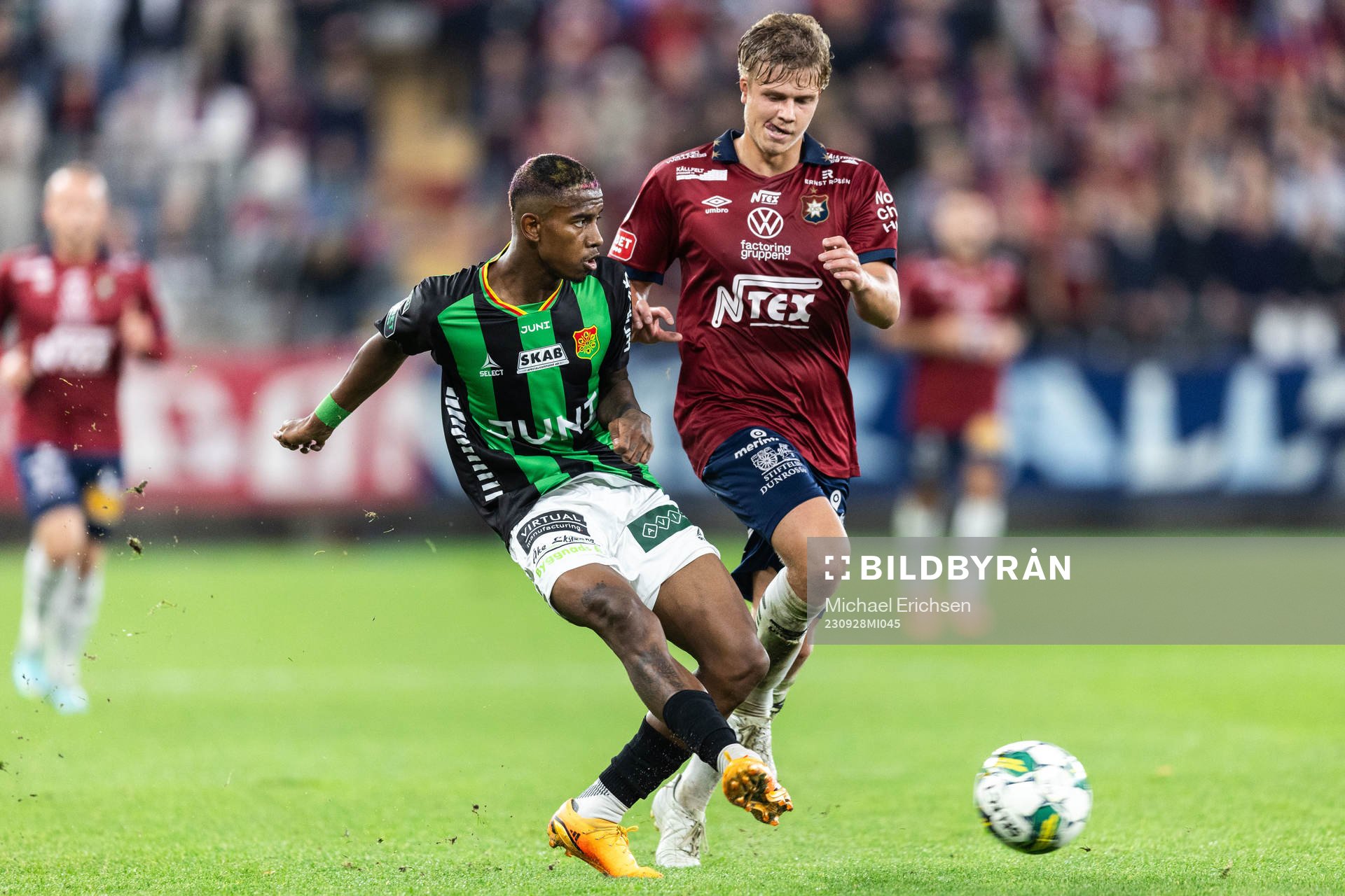 GAIS Chovanie Shakur Amatkarijo och Örgrytes Kevin Holmén