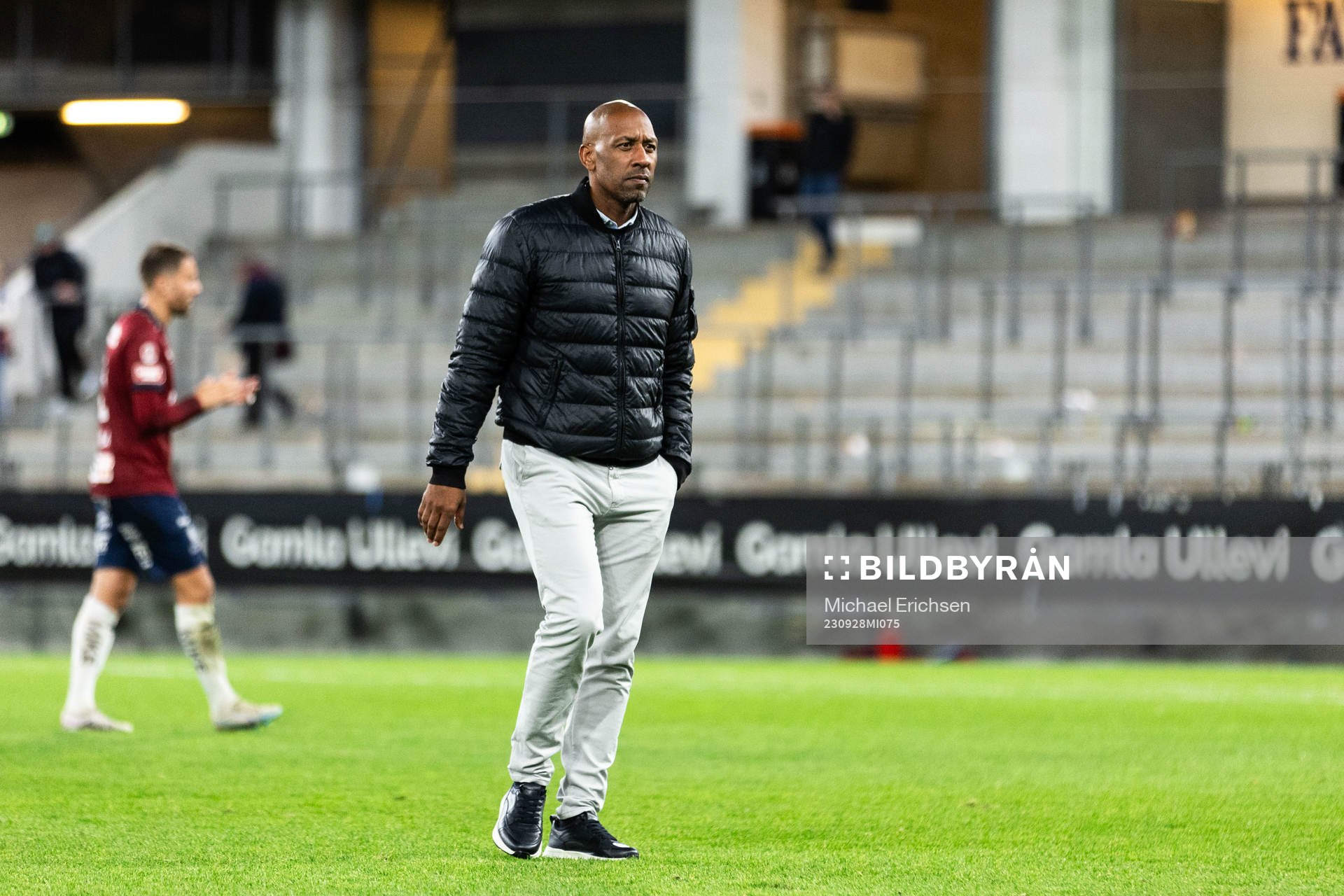 Örgrytes tränare Jeffrey Aubynn deppar