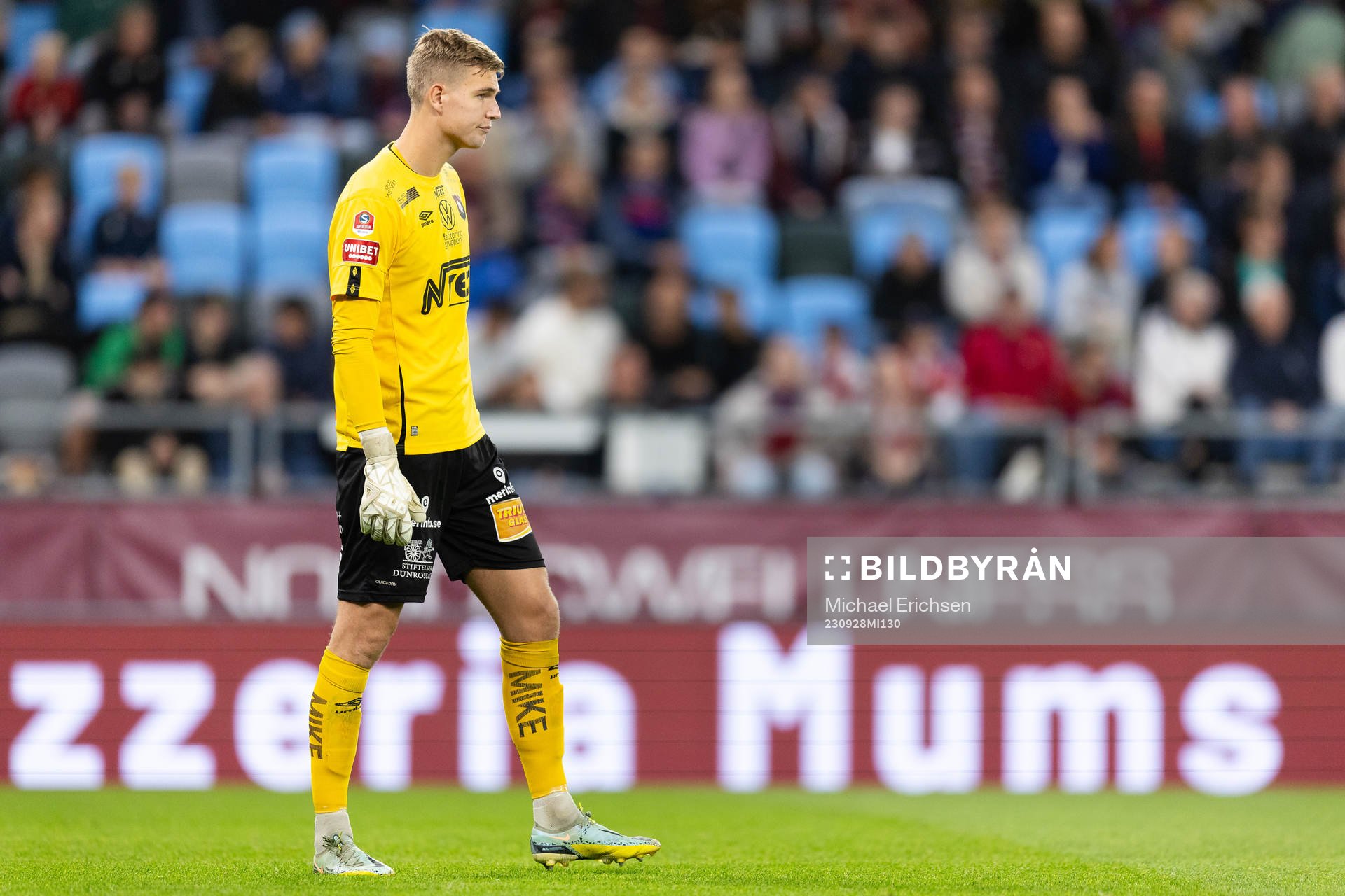 Örgrytes målvakt Mathias Nilsson