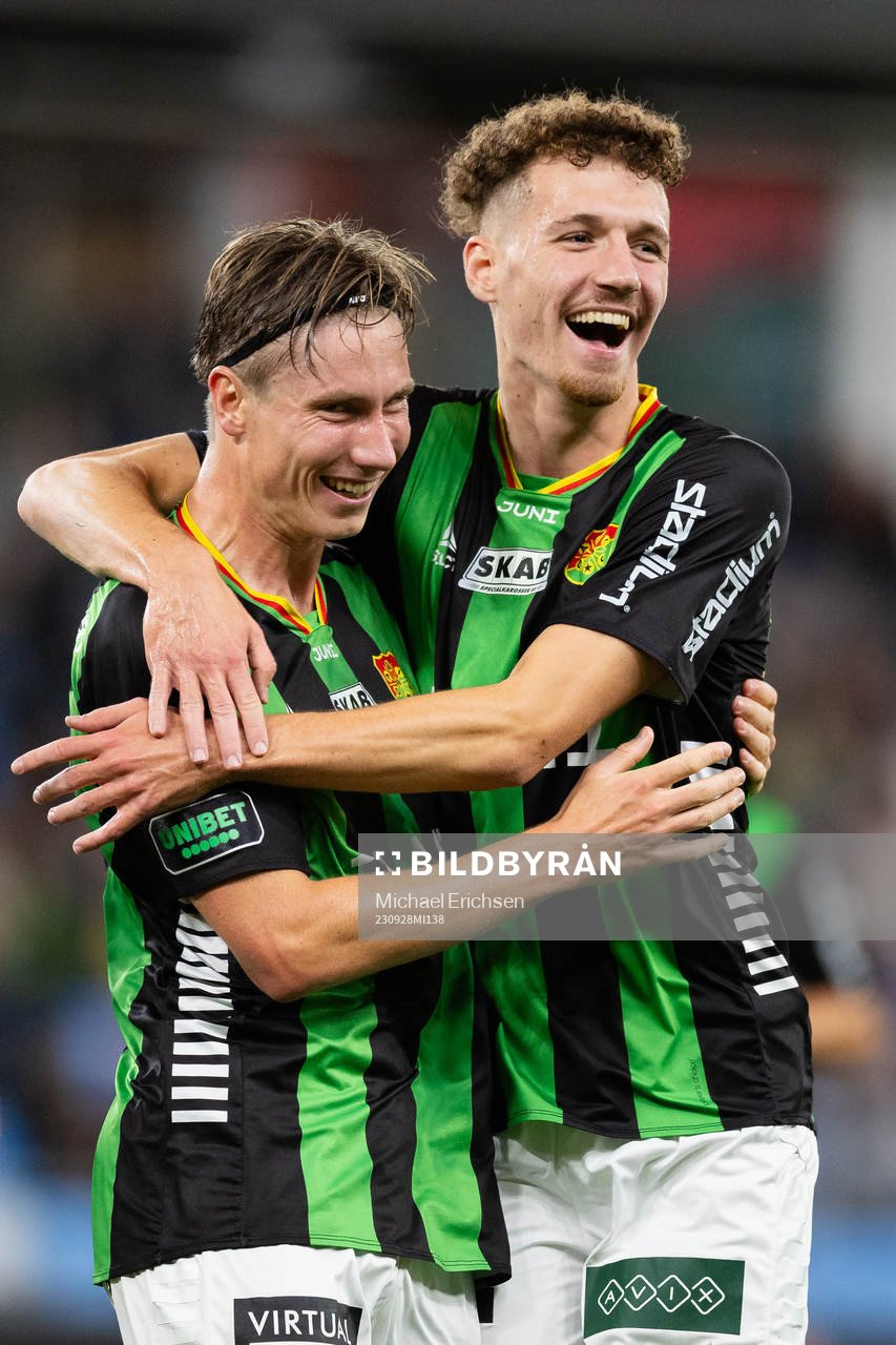 GAIS Robin Frej jublar ihop med Anes Cardaklija