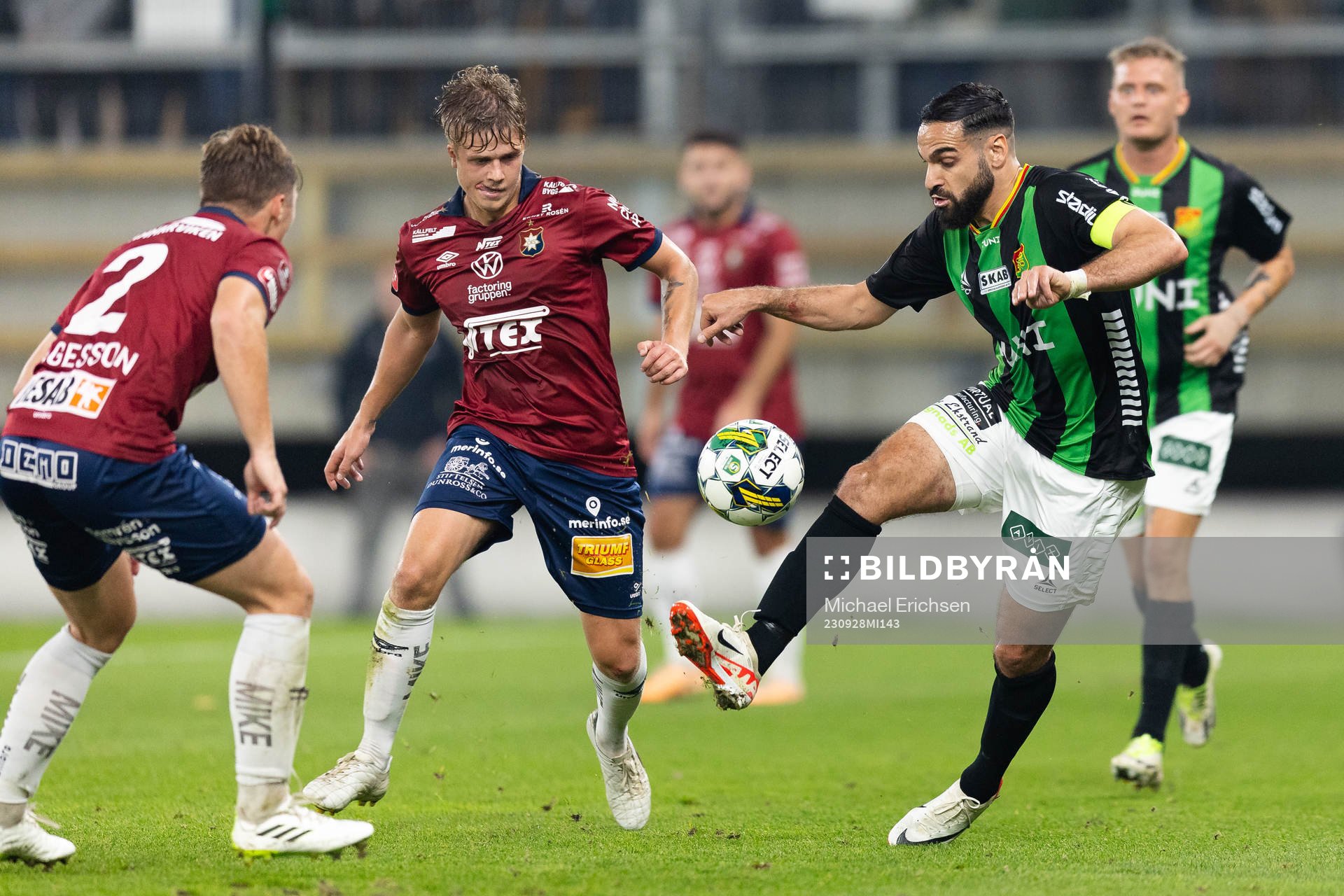 Örgrytes Kevin Holmén och Linus Tagesson mot GAIS  Mervan