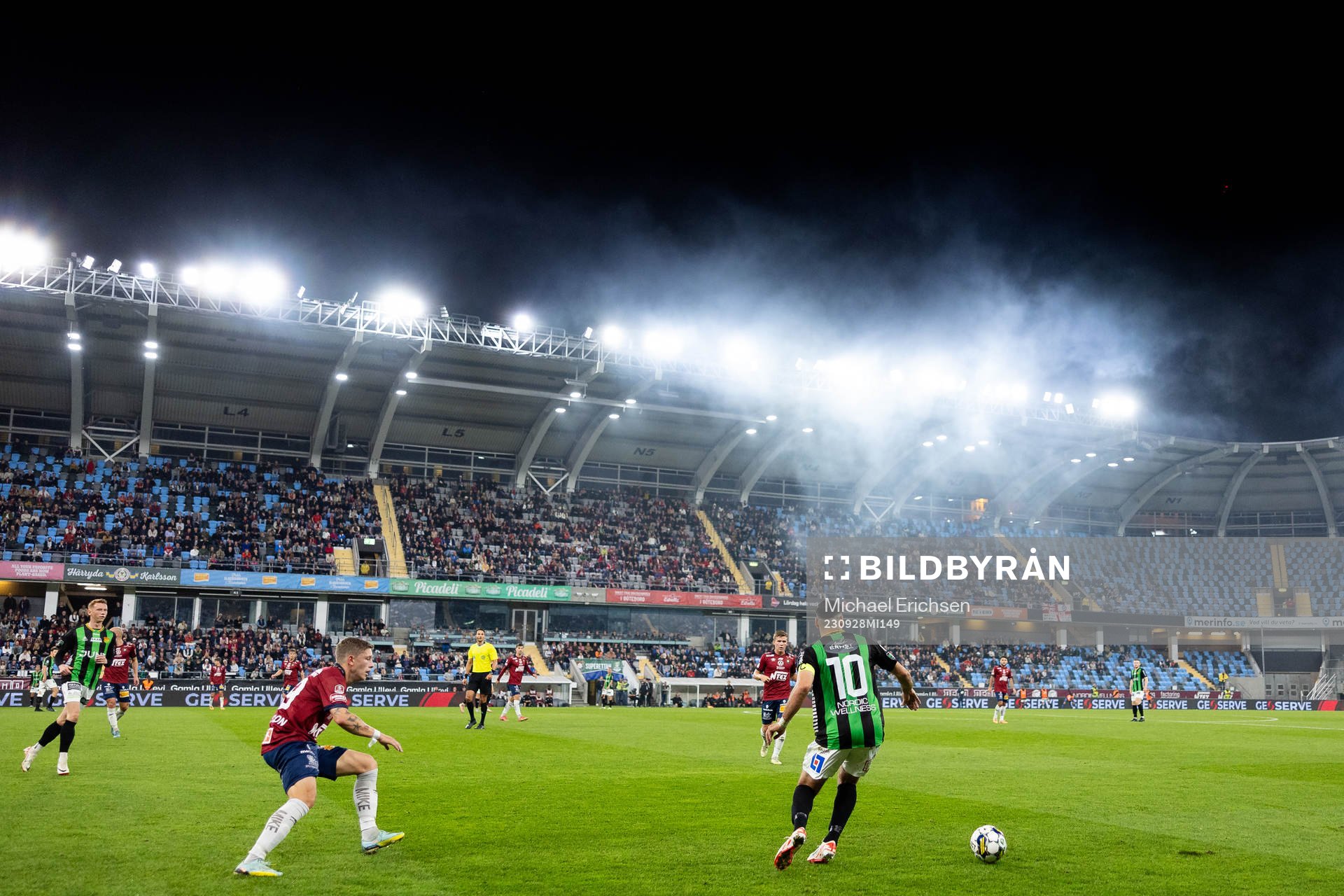 Örgrytes Anton Andreasson och GAIS Mervan Celik