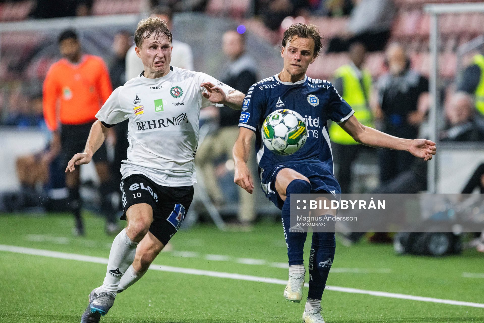 Örebros Victor Backman och Utsiktens Fredrik Martinsson