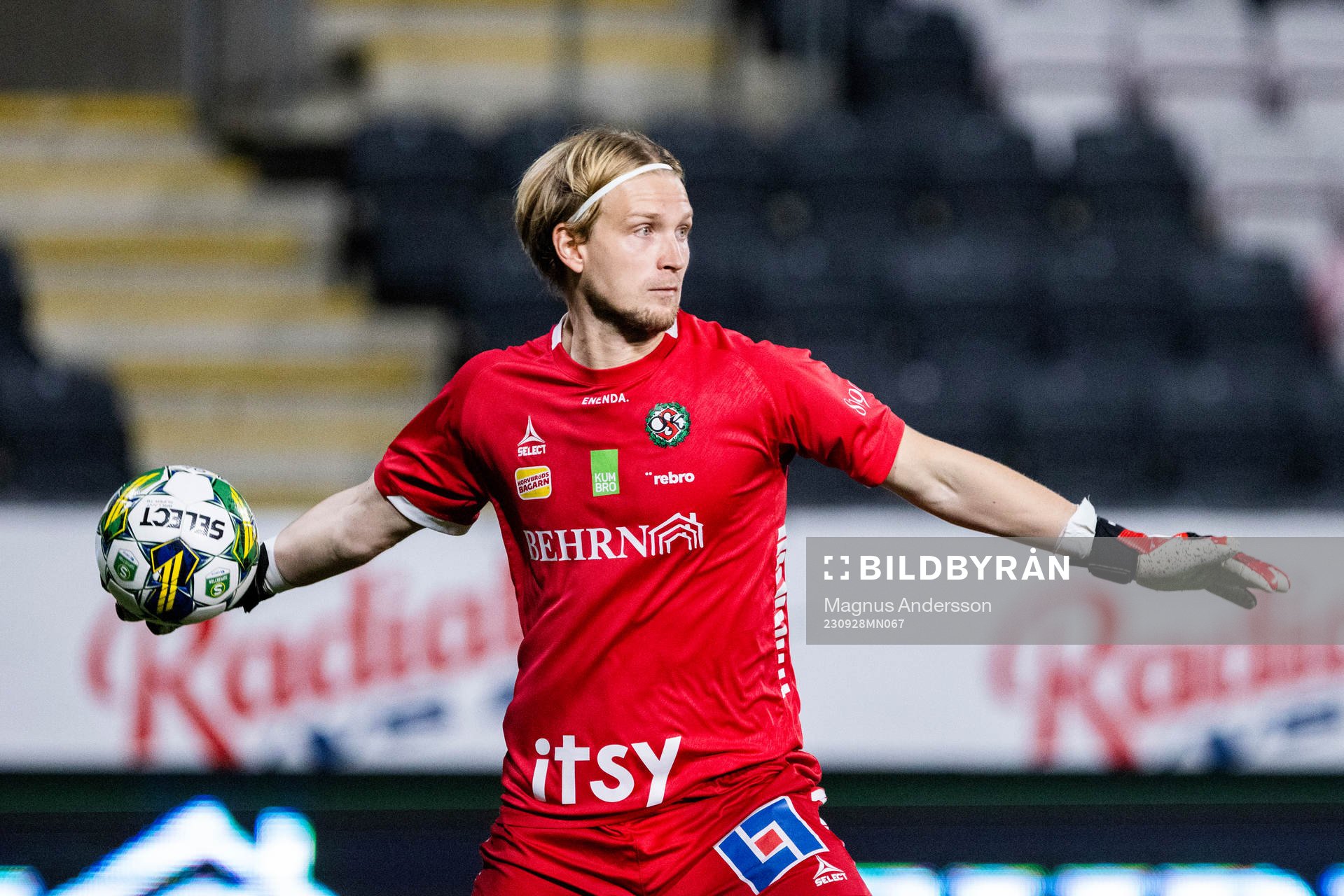 Örebros målvakt William Eskelinen