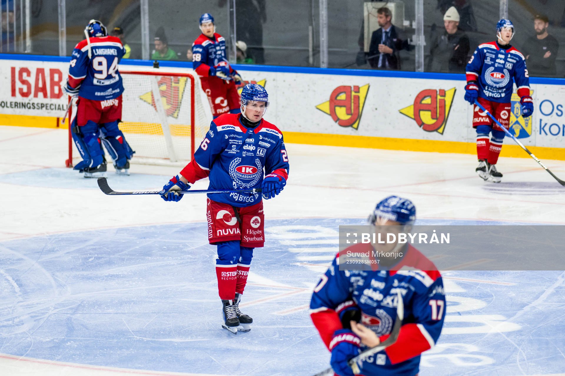 Oskarshamns spelare deppar