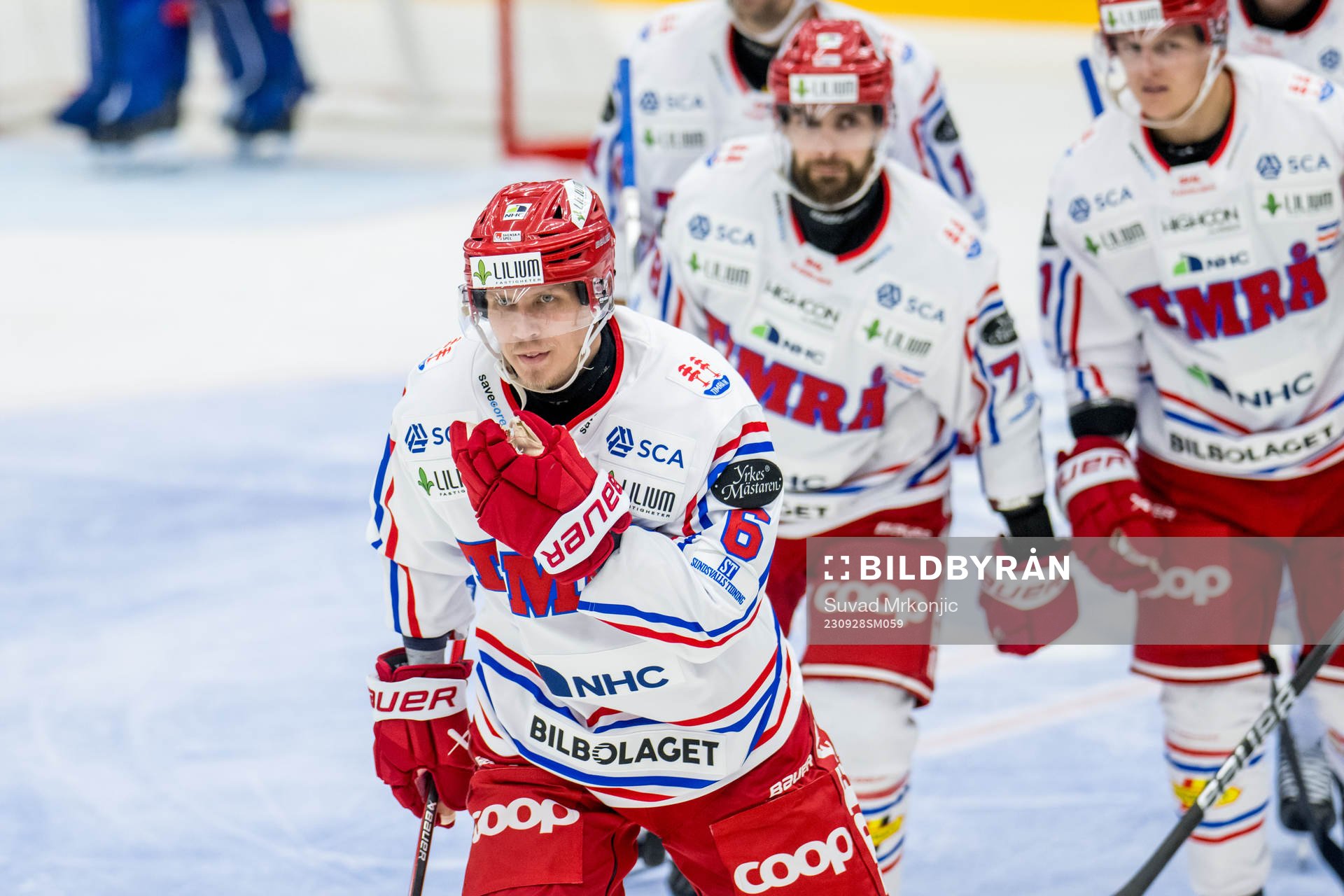 Timrås Joonas Lyytinen jublar
