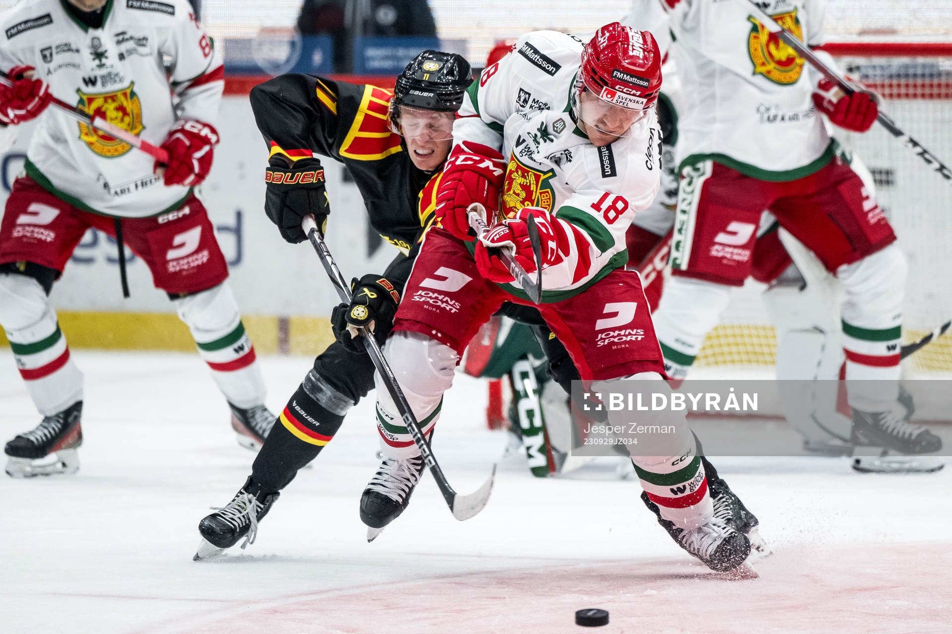 Brynäs Oliver Tärnström och Moras Henrik Eriksson