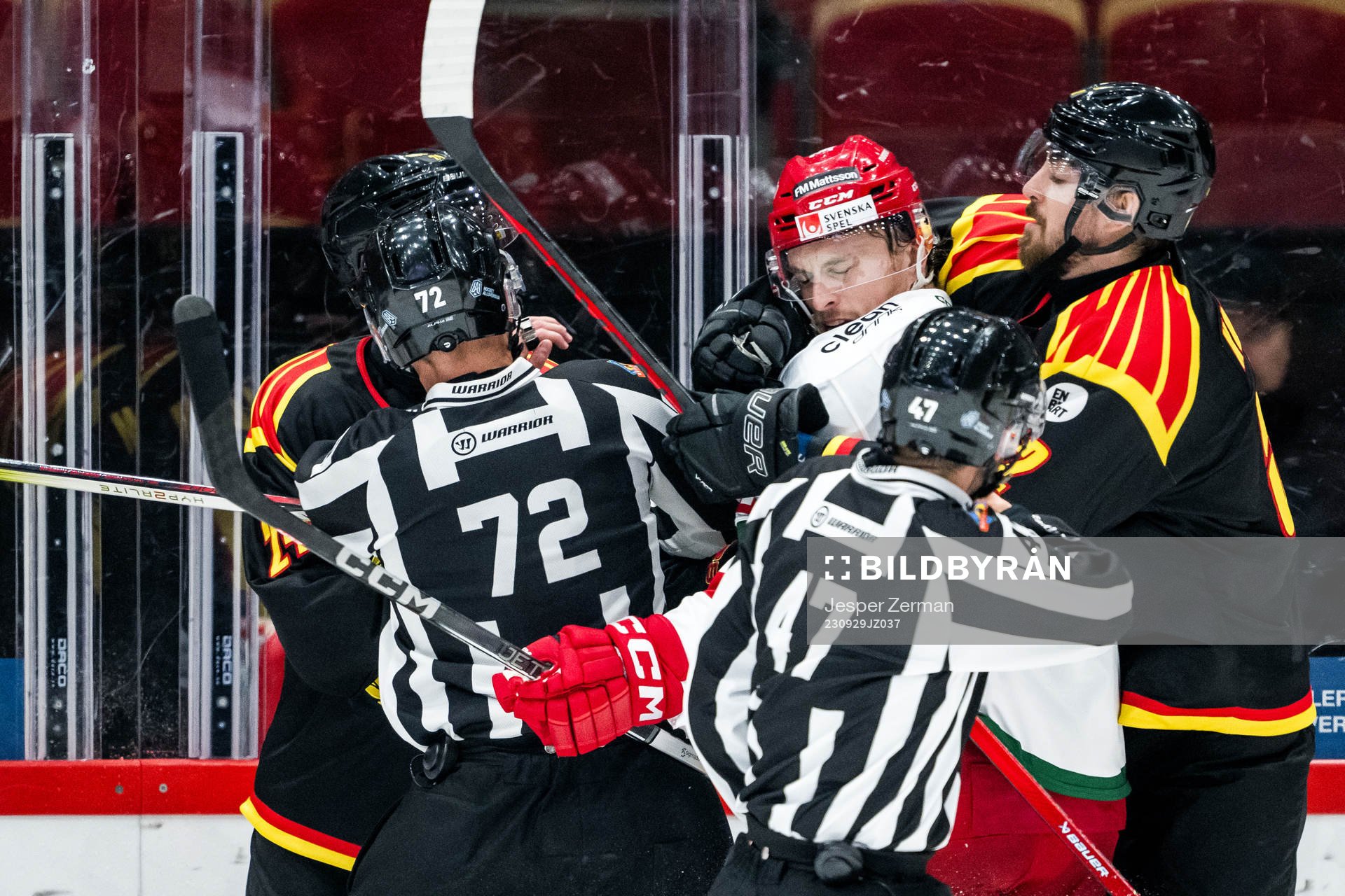 Brynäs Jack Kopacka och Moras Gustav Willman-Borvik