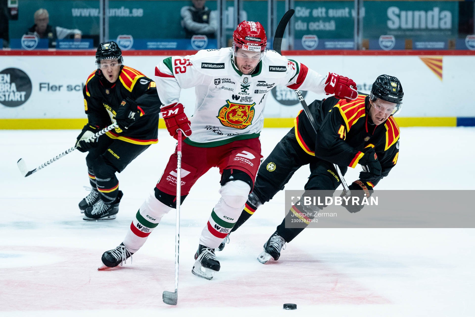 Moras Måns Carlsson och Brynäs Jacob Blomqvist