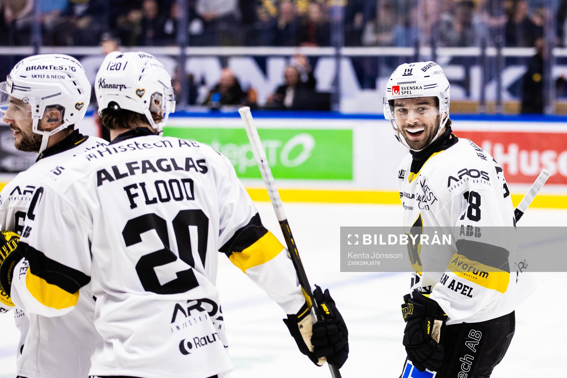 Västerås Shane Gersich jublar