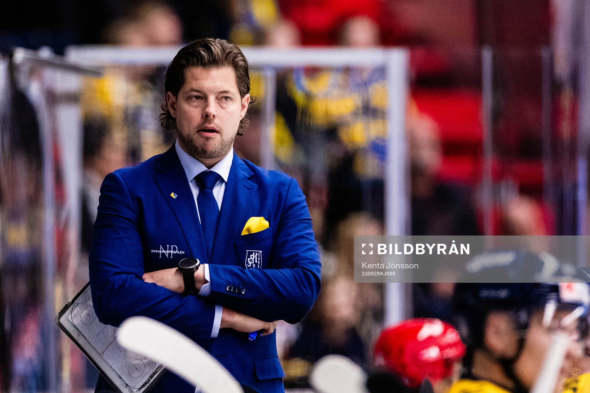Södertäljes assisterande tränare Mattias Zackrisson