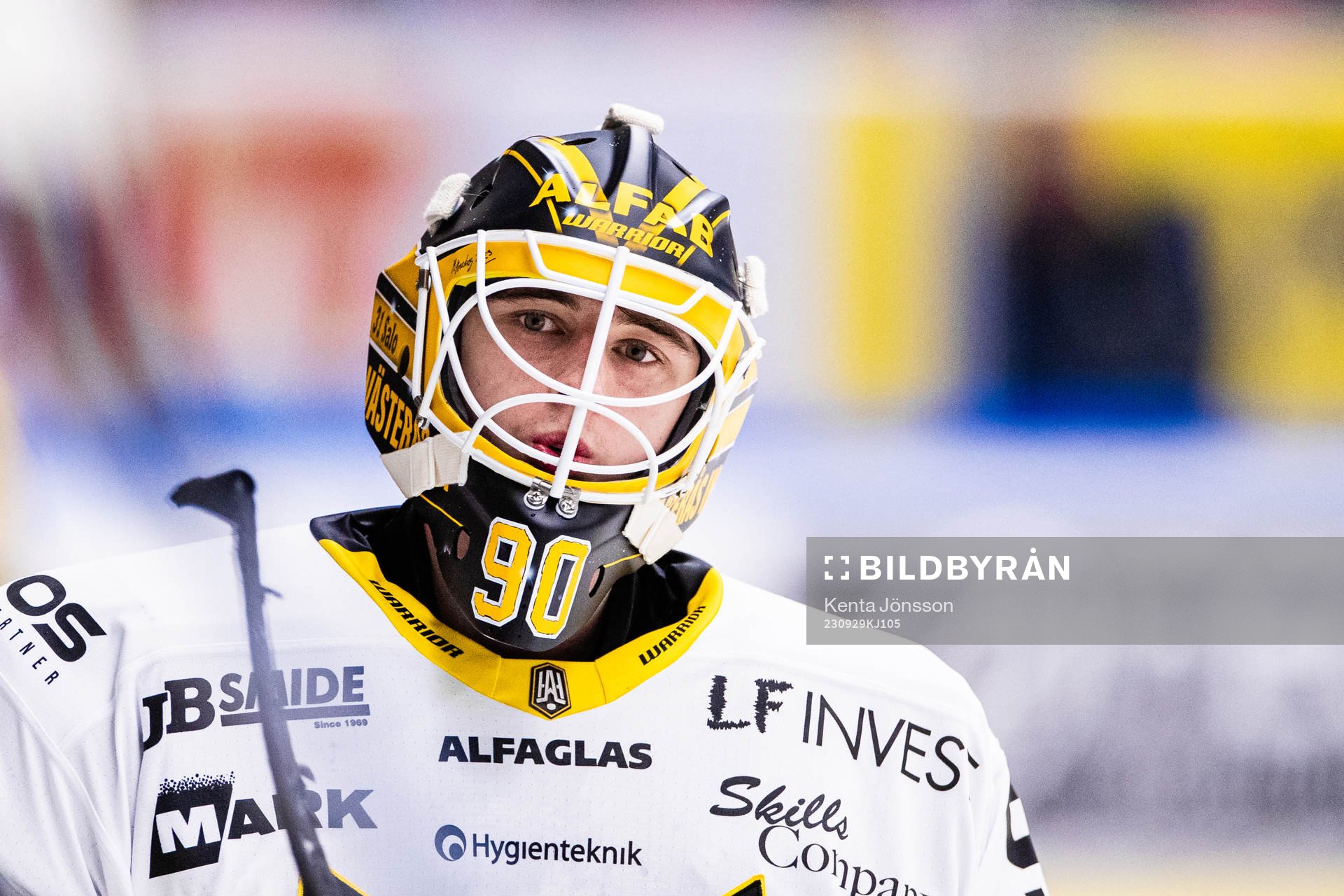 Västerås målvakt Ian Blomquist