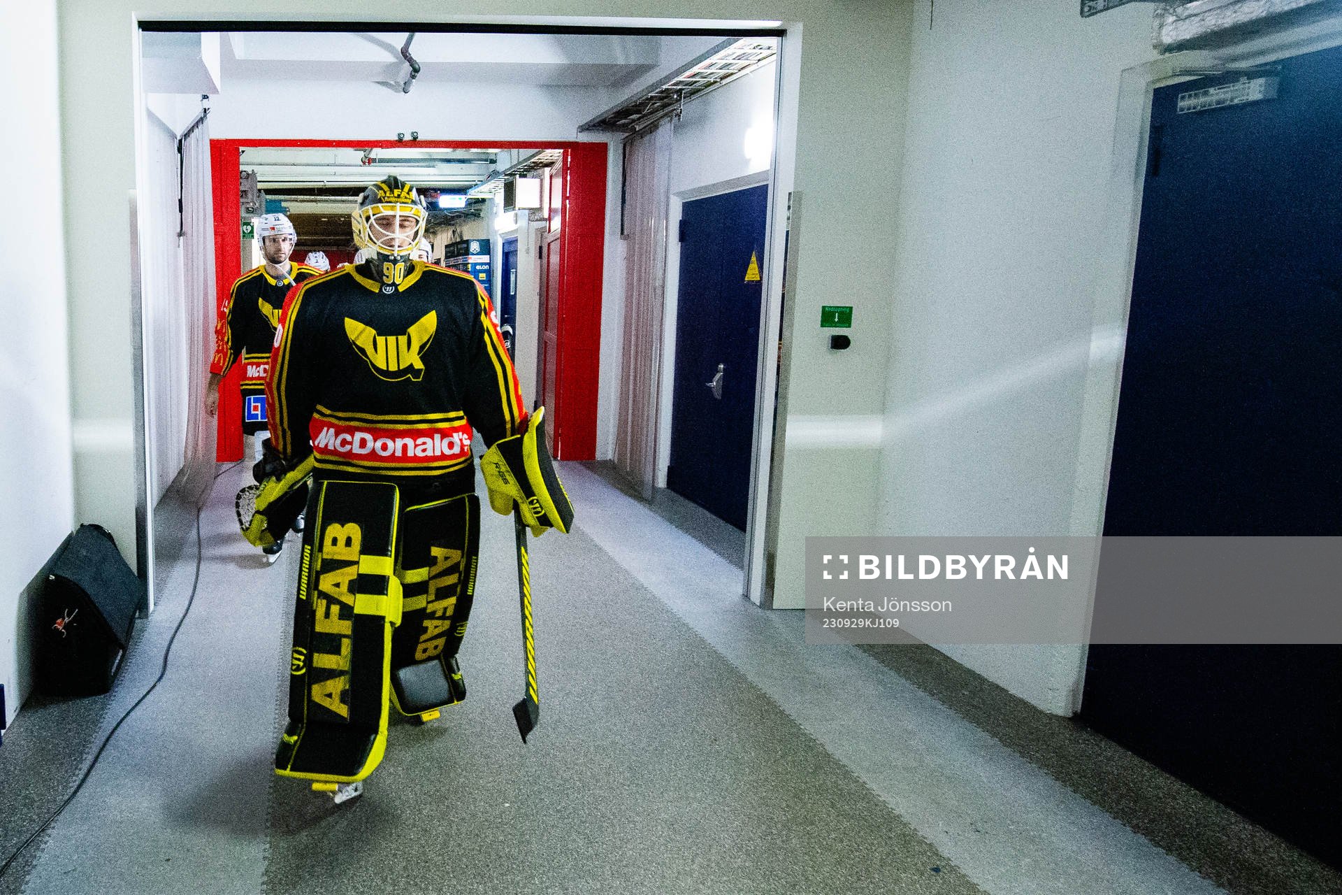 Västerås målvakt Ian Blomquist
