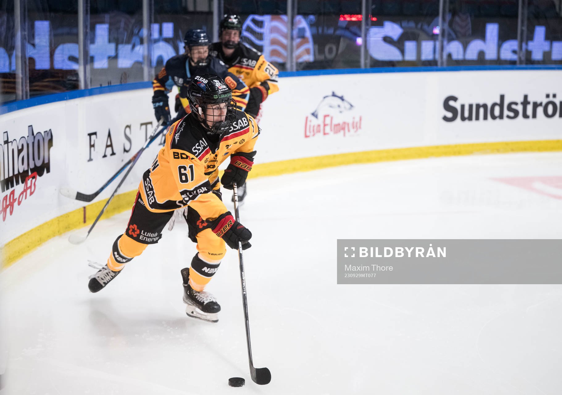 Under ishockeymatchen i SDHL mellan Djurgården och Luleå