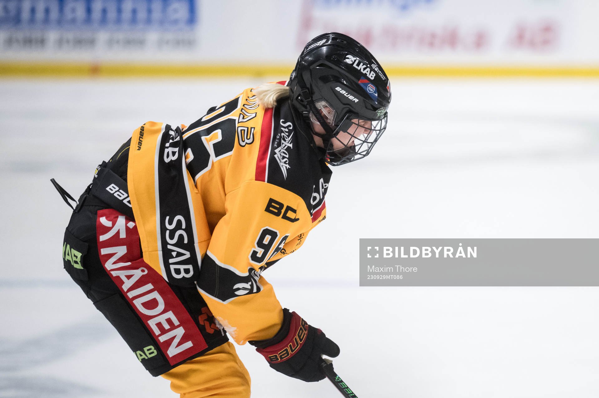 Under ishockeymatchen i SDHL mellan Djurgården och Luleå