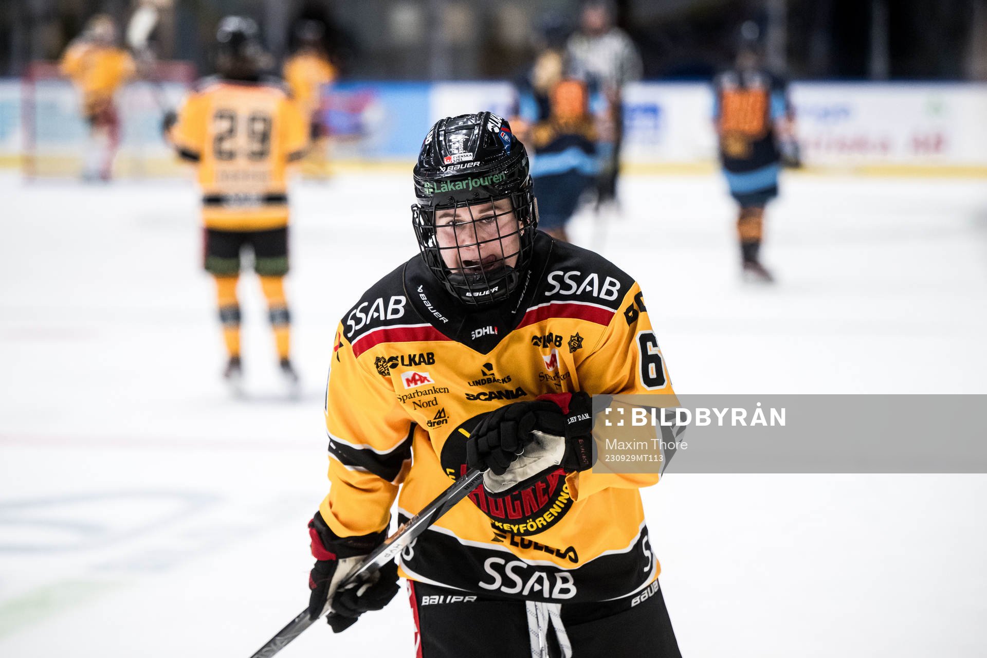 Under ishockeymatchen i SDHL mellan Djurgården och Luleå