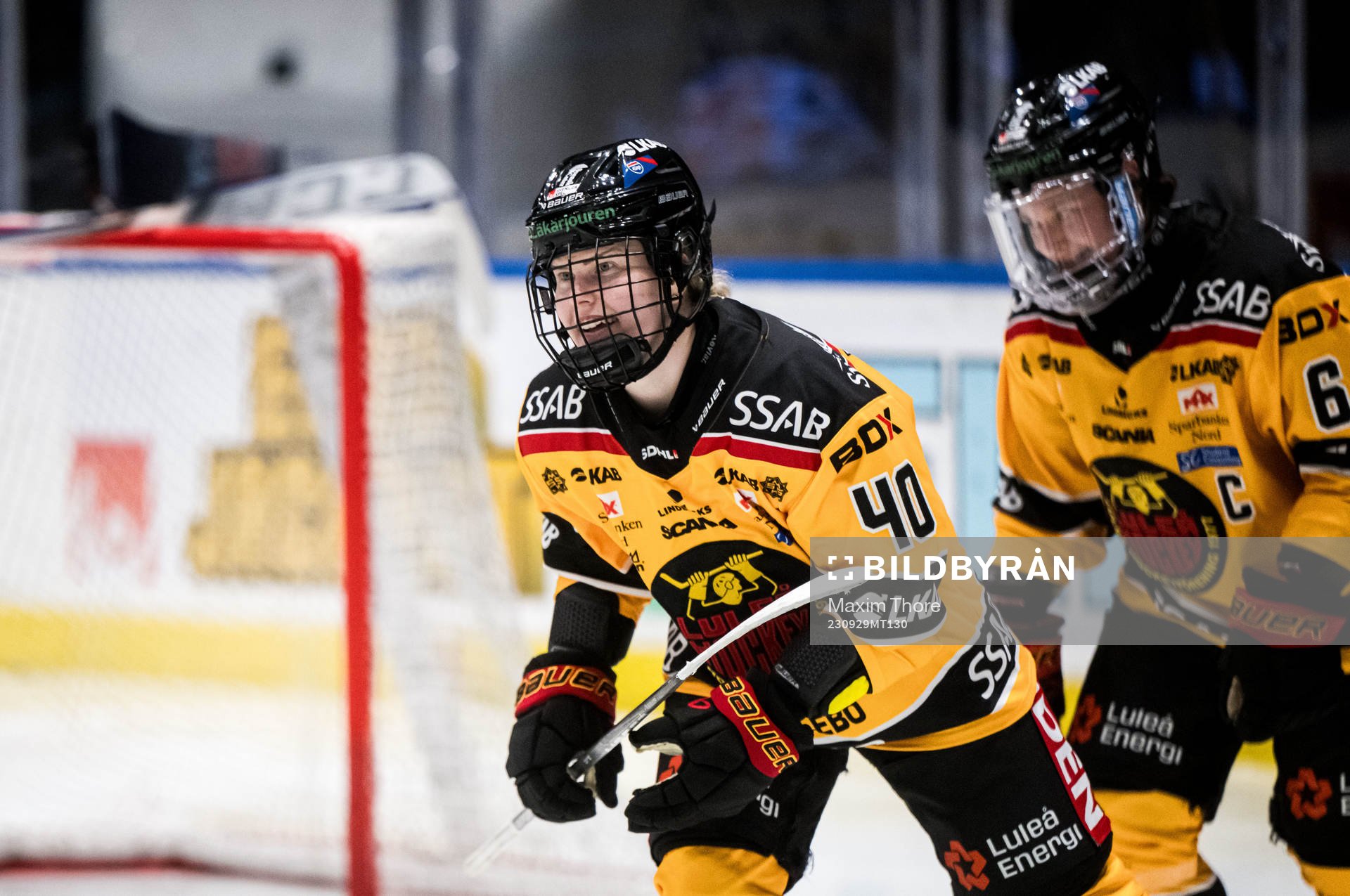 Luleås Noora Tulus jublar