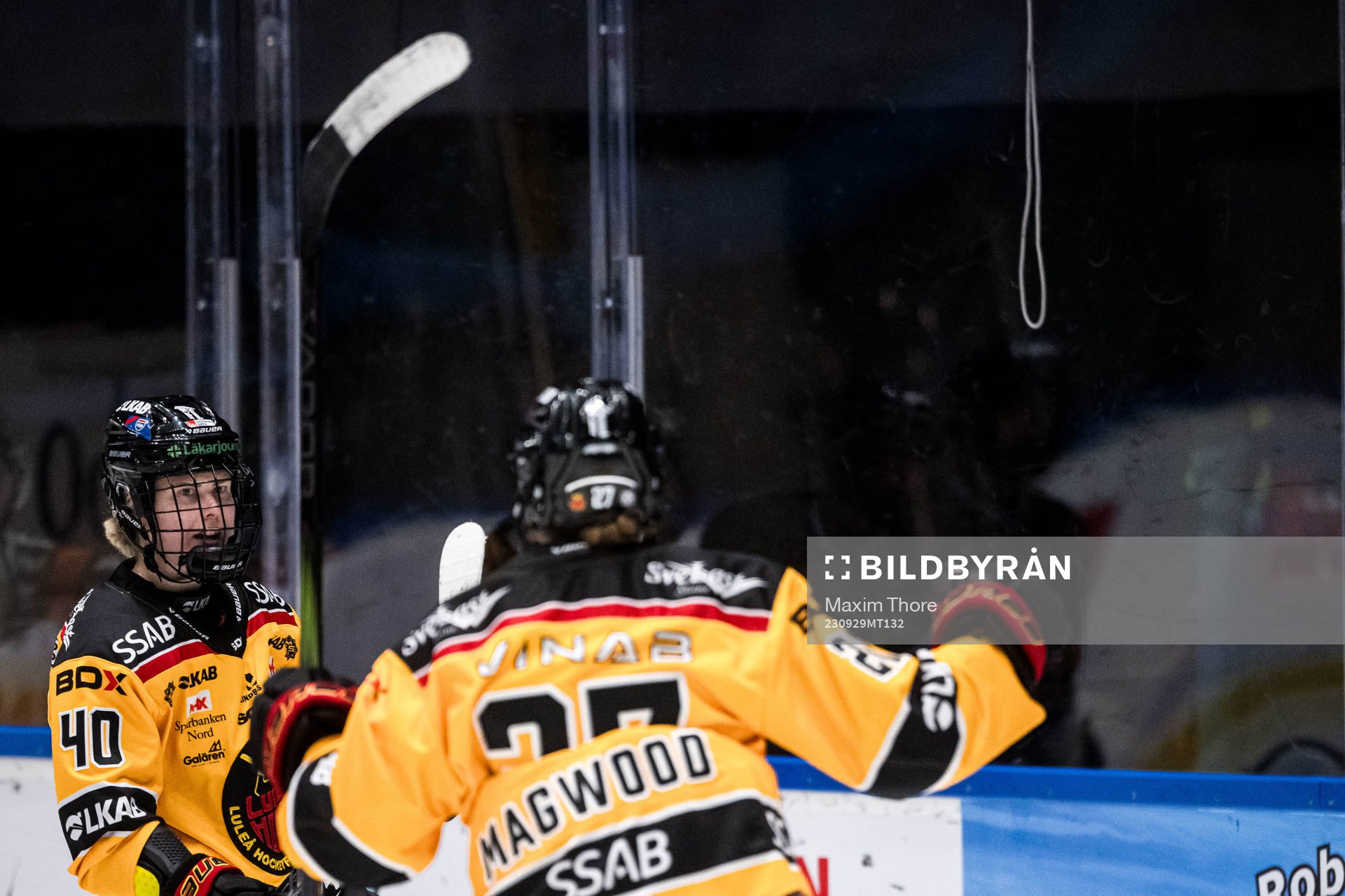 Luleås Noora Tulus jublar