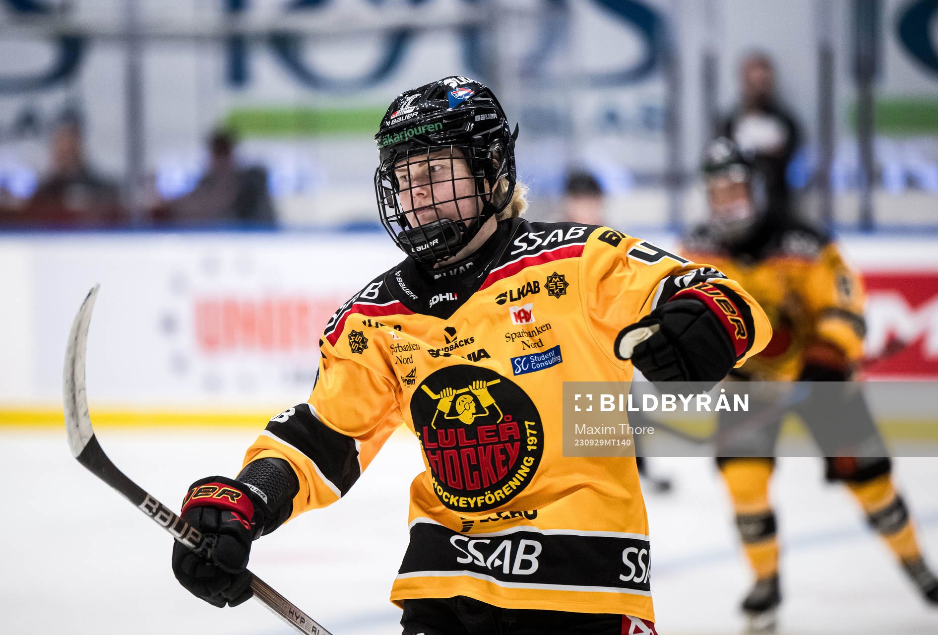 Luleås Noora Tulus jublar