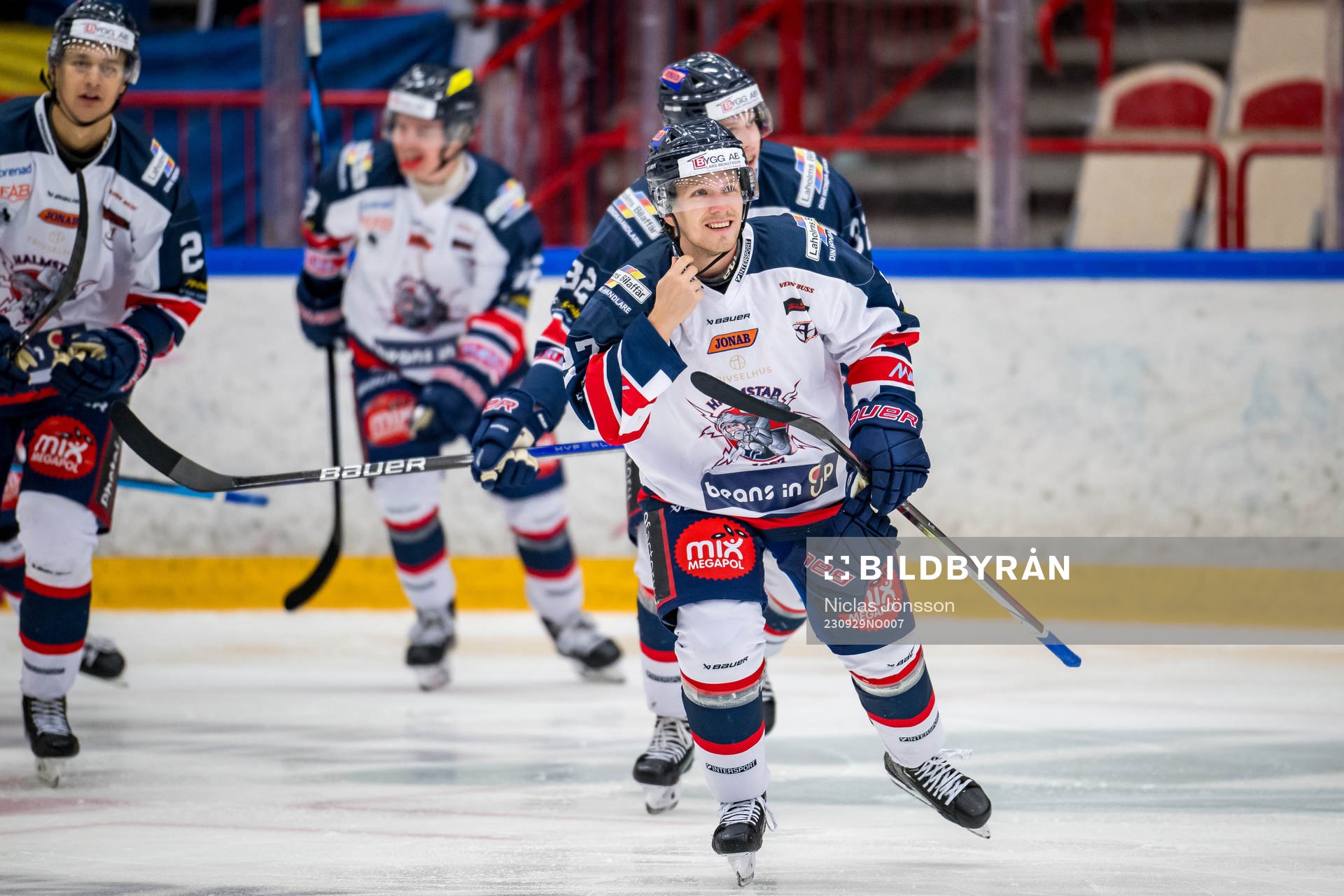 Halmstads Marcus Borgh jublar