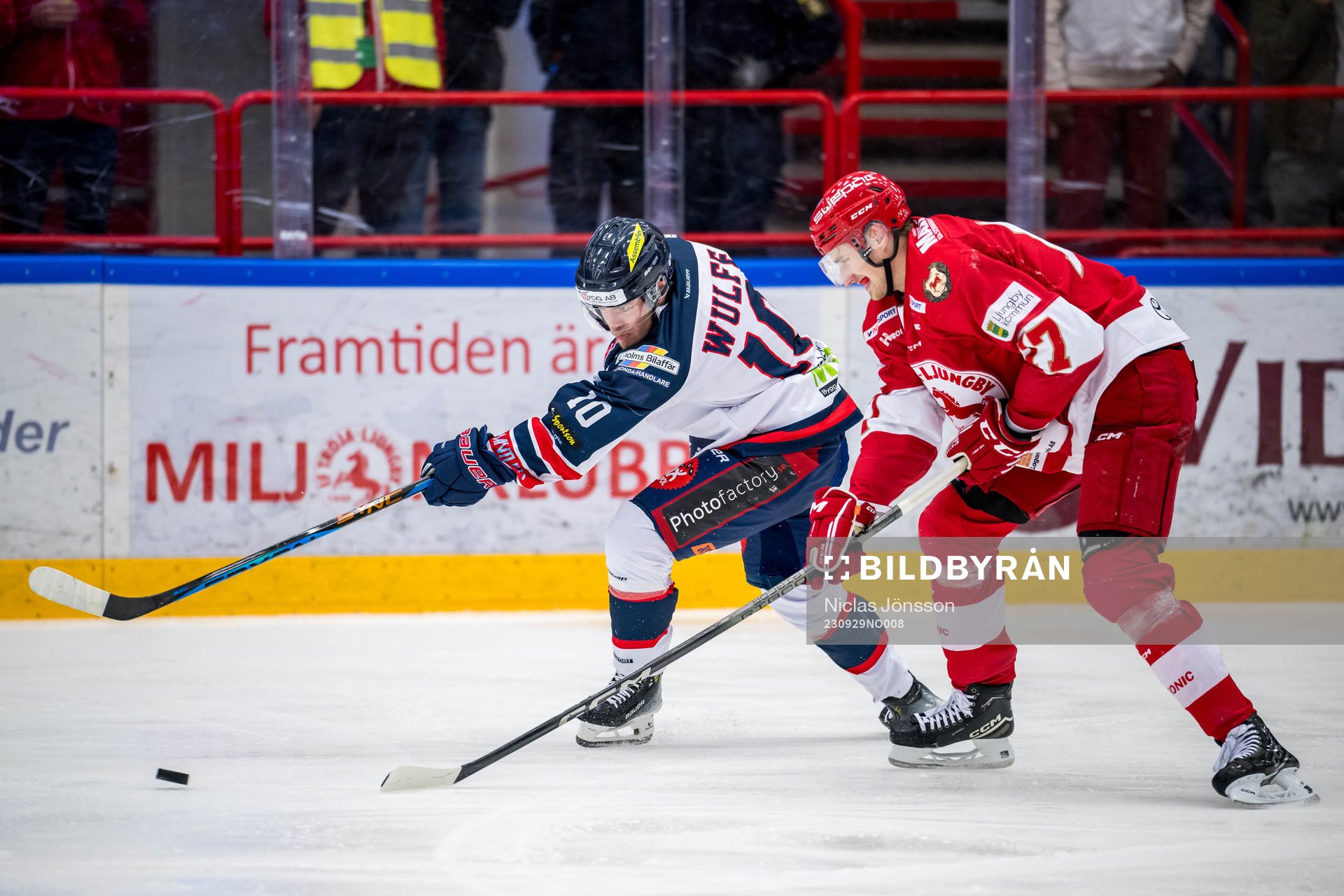 Halmstads Ludvig Wulff och Troja/Ljungbys Marcus Borgh