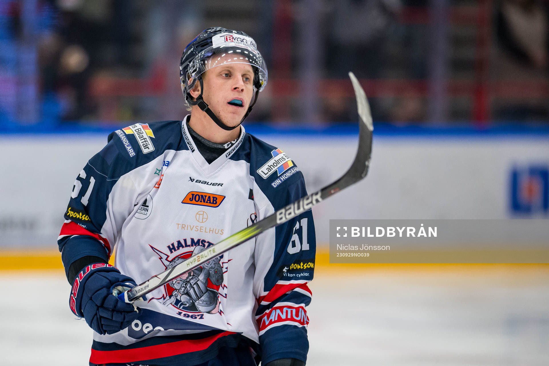 Halmstads Hugo Johansson deppar