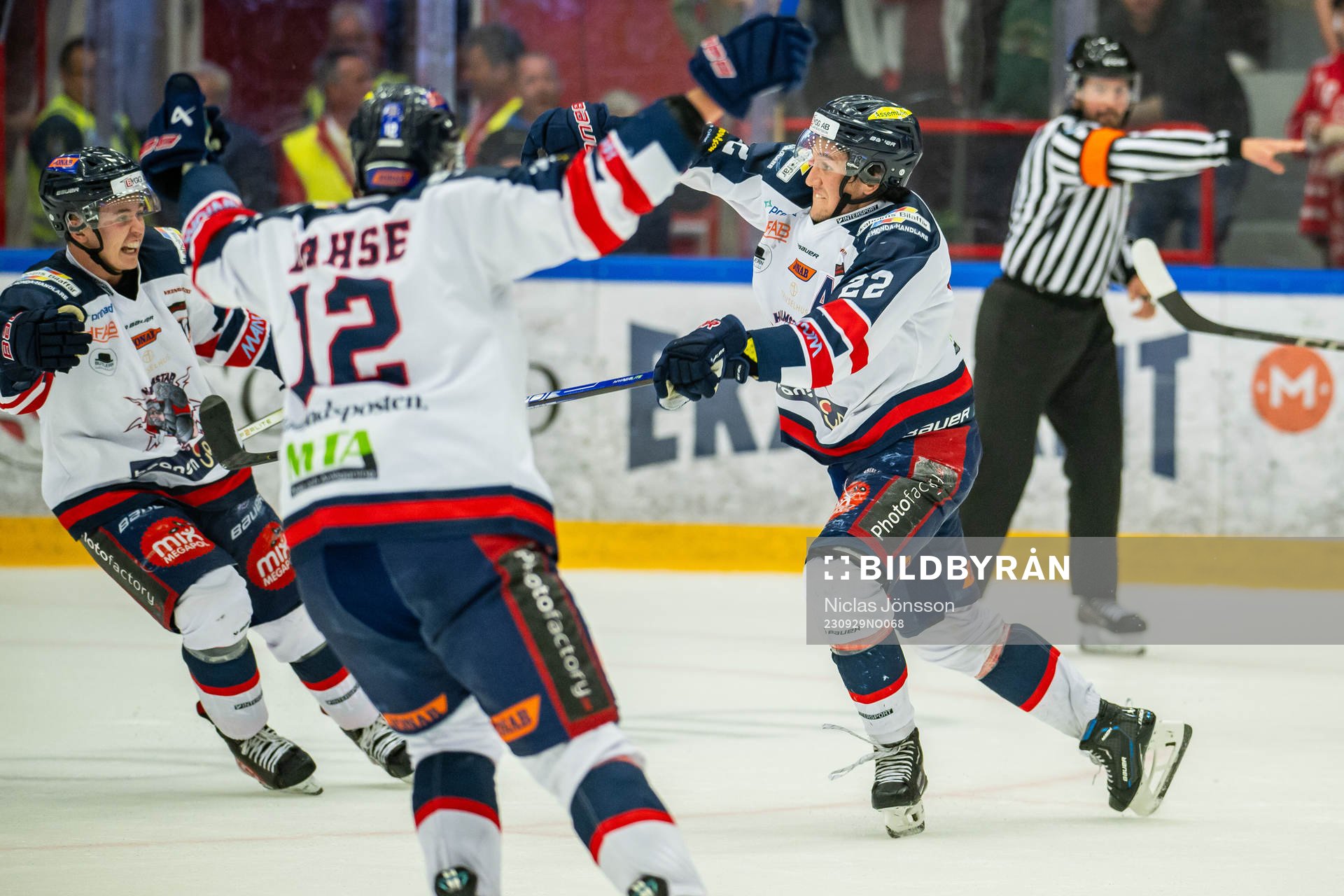 Halmstads Victor Gagic jublar
