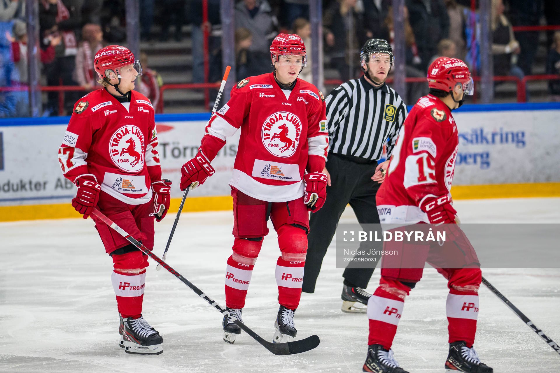Troja/Ljungbys Calle Ehrnberg och Jesper Emanuelsson
